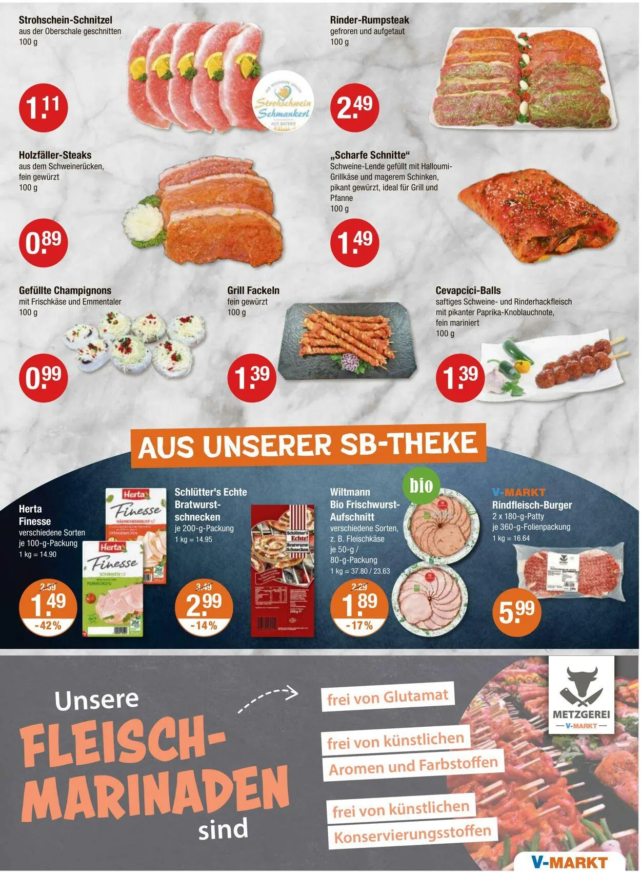 V-Markt Aktueller Prospekt von 17. Juli bis 23. Juli 2025 - Prospekt seite 7