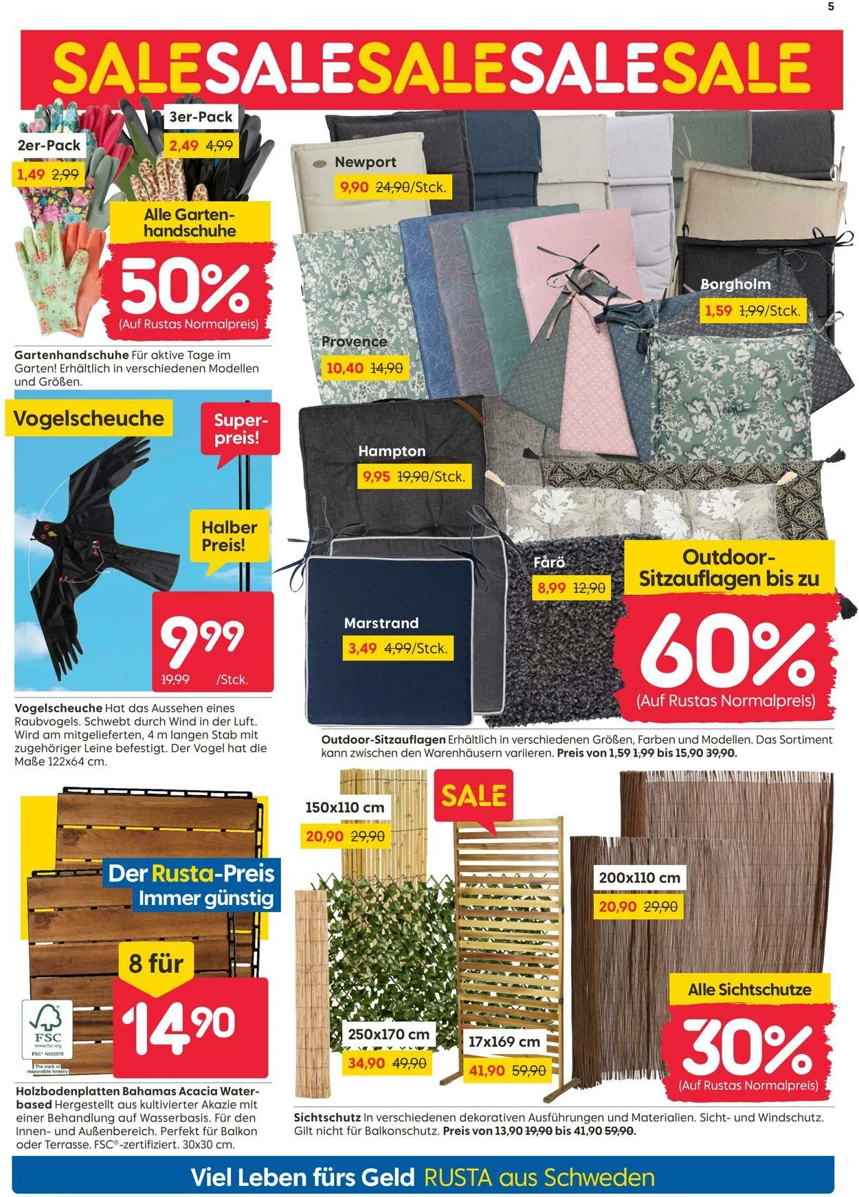 Rusta von 7. Juli bis 21. Juli 2025 - Prospekt seite 5