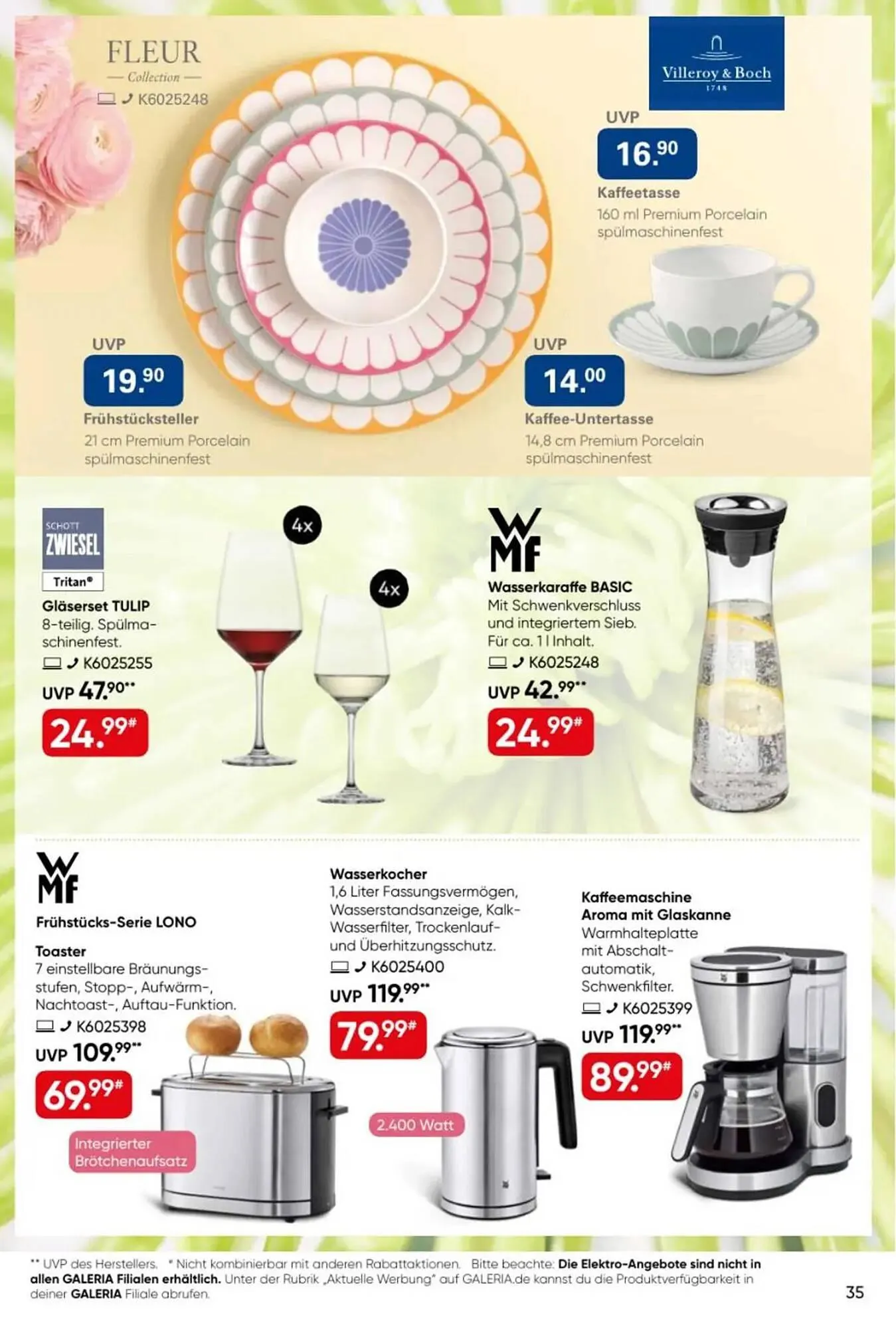 Galeria Kaufhof Prospekt von 17. März bis 29. März 2026 - Prospekt seite 35