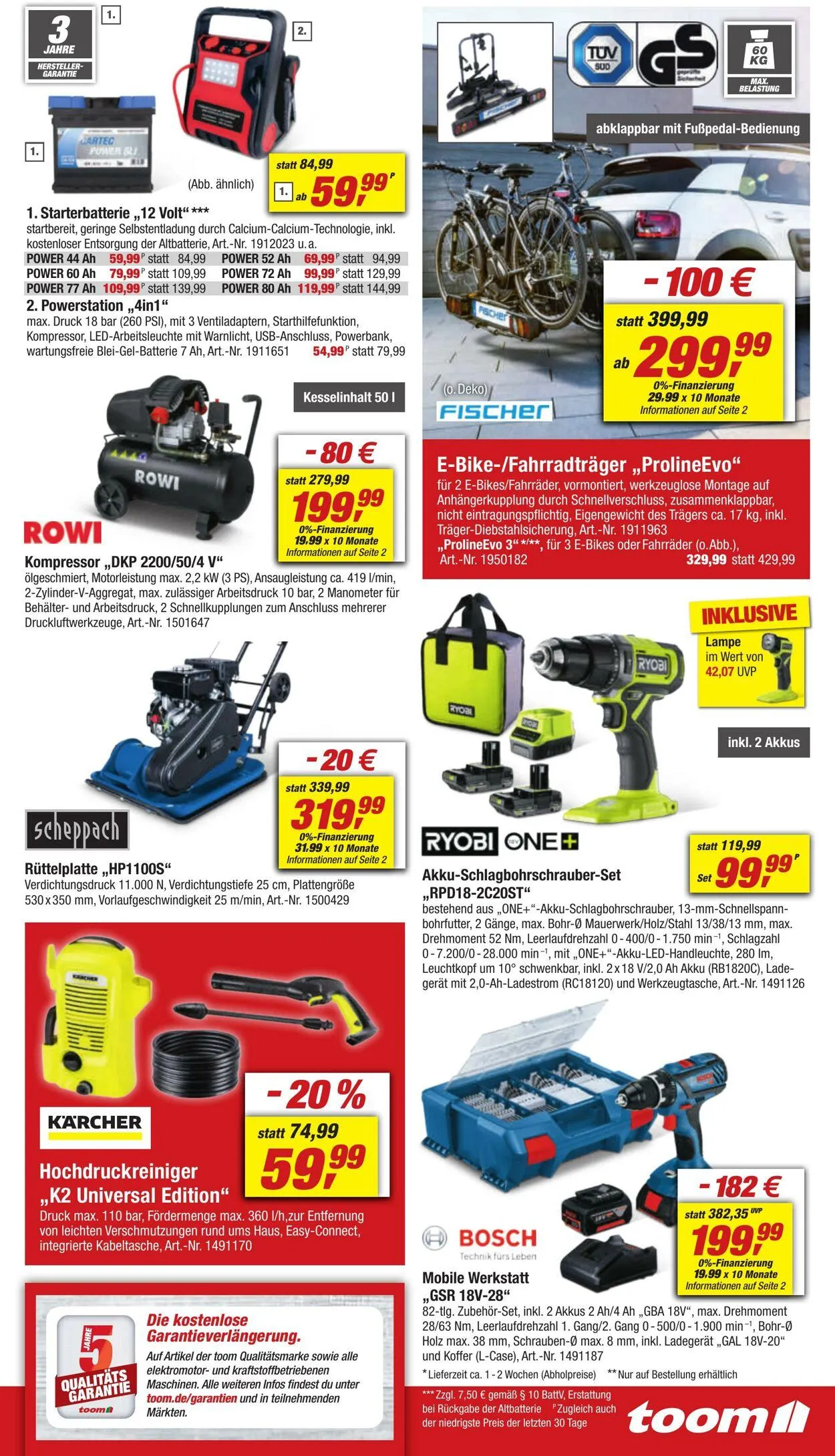 toom Baumarkt Aktueller Prospekt von 3. März bis 17. März 2025 - Prospekt seite 5