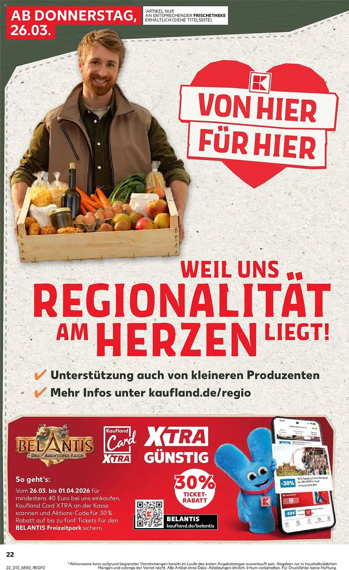 Kaufland Prospekt von 26. März bis 1. April 2026 - Prospekt seite 22