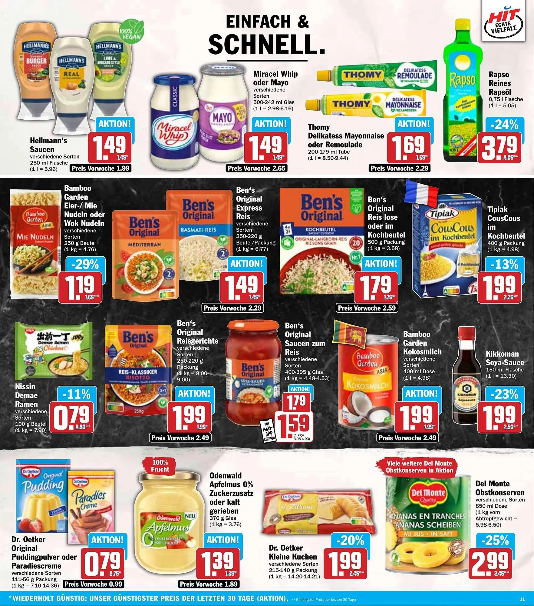 Hit Prospekt von 10. März bis 15. März 2025 - Prospekt seite 11