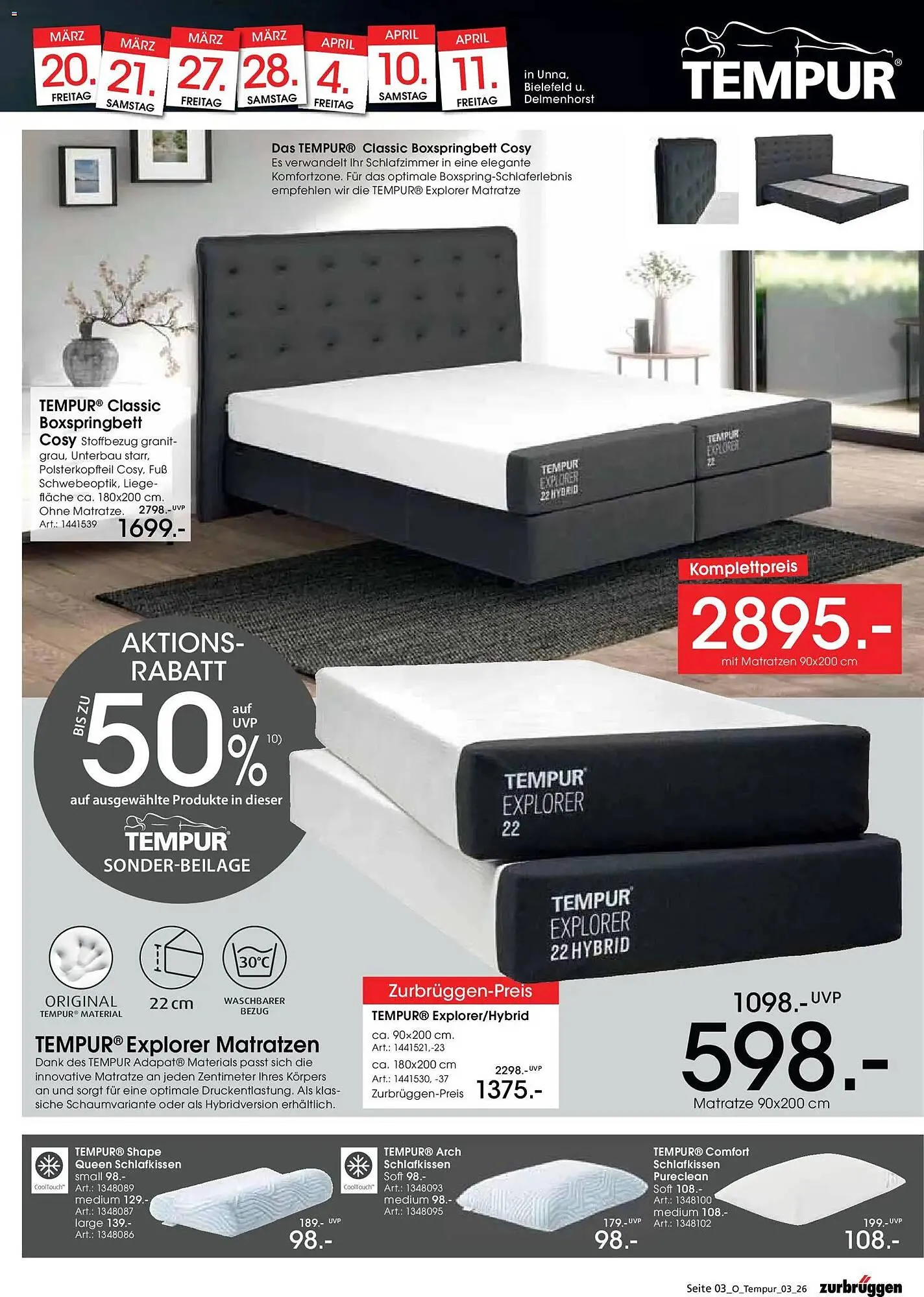 Zurbrüggen Prospekt von 6. März bis 11. April 2026 - Prospekt seite 3