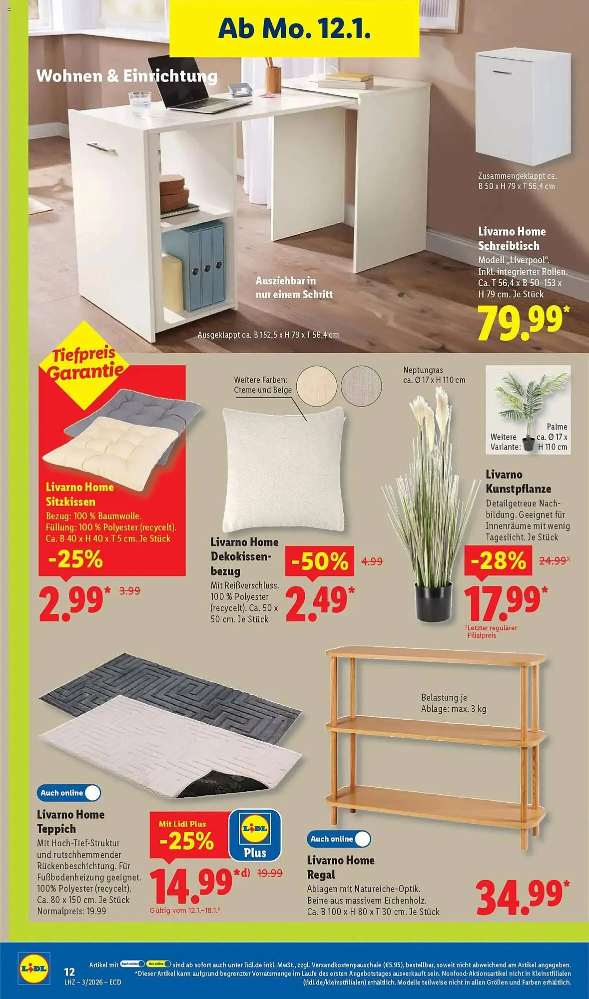 Lidl Prospekt von 12. Januar bis 17. Januar 2026 - Prospekt seite 30