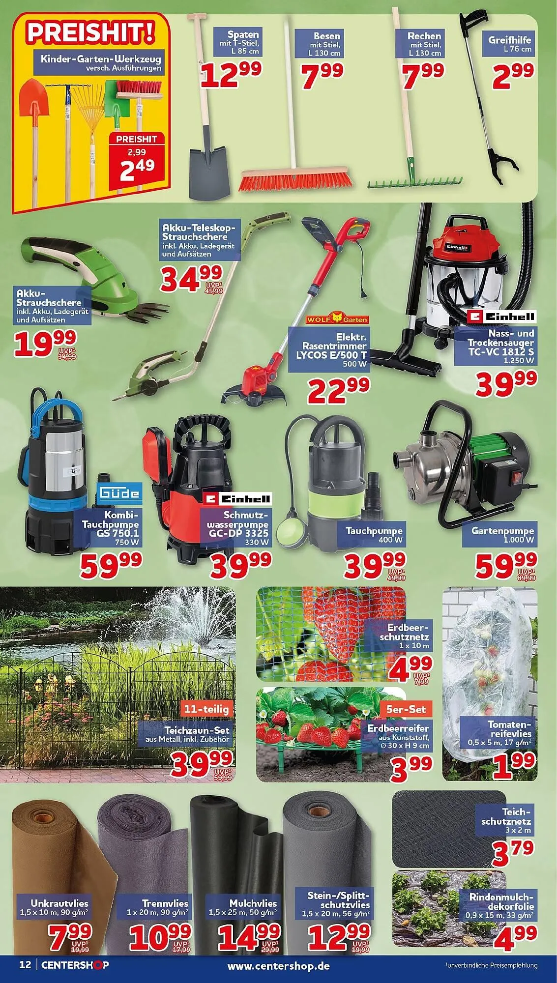 CENTERSHOP Prospekt von 4. Mai bis 9. Mai 2026 - Prospekt seite 12