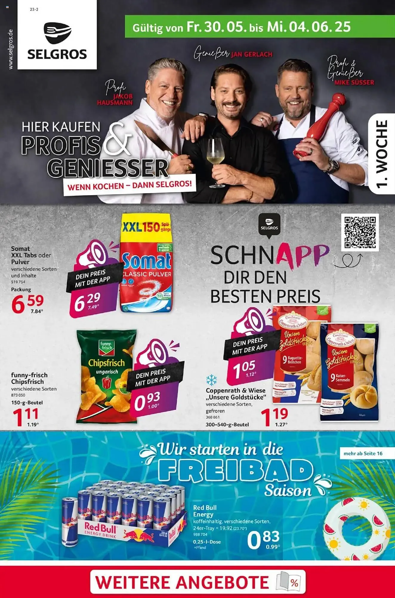 Selgros Prospekt von 30. Mai bis 4. Juni 2025 - Prospekt seite 1