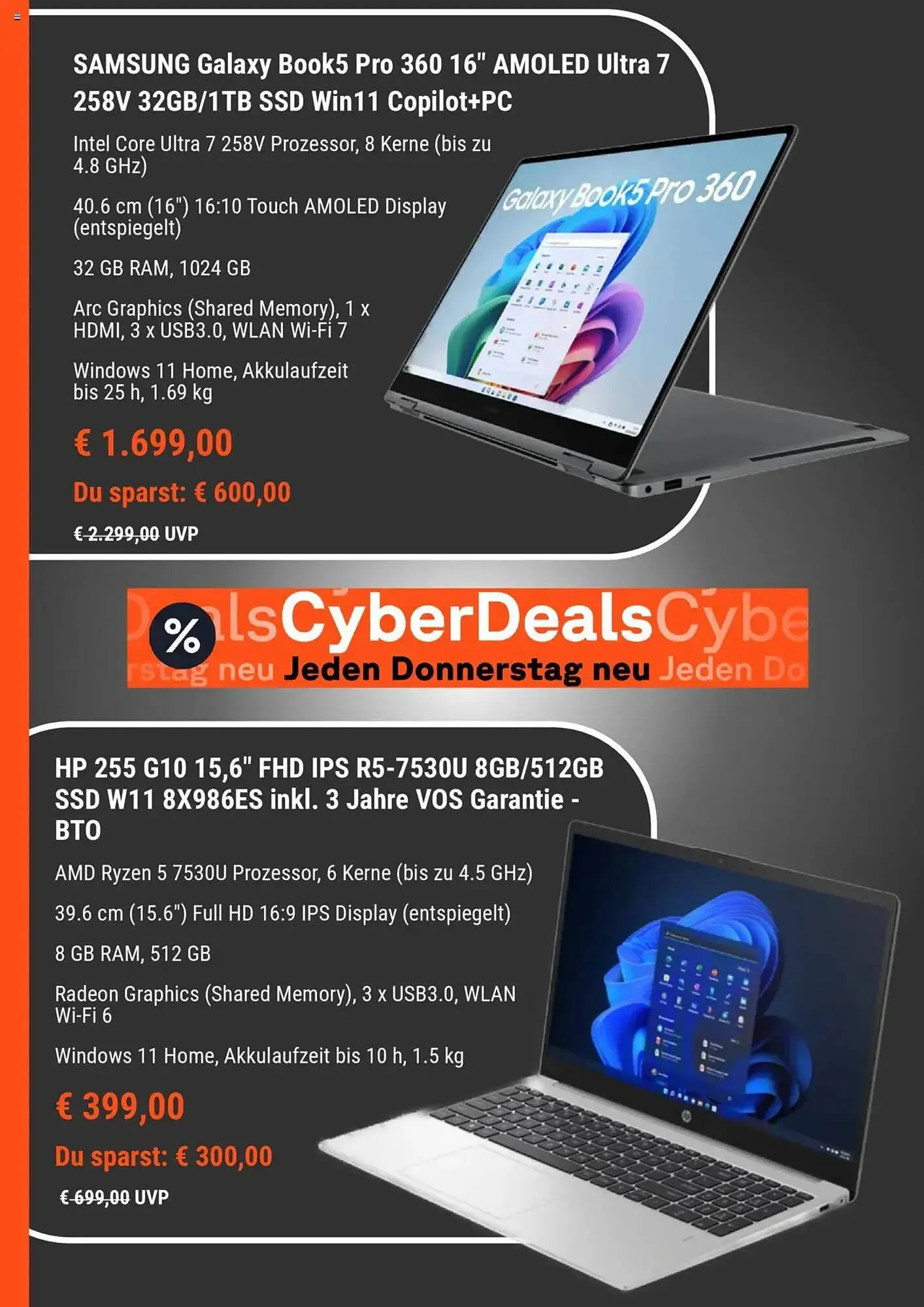 Cyberport Prospekt von 15. Mai bis 21. Mai 2025 - Prospekt seite 17