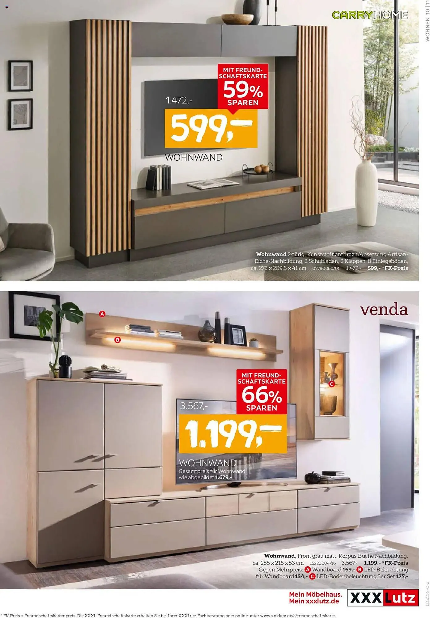 XXXLutz Prospekt von 26. Oktober bis 9. November 2025 - Prospekt seite 11