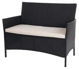 Poly-Rattan Gartenbank Hamar