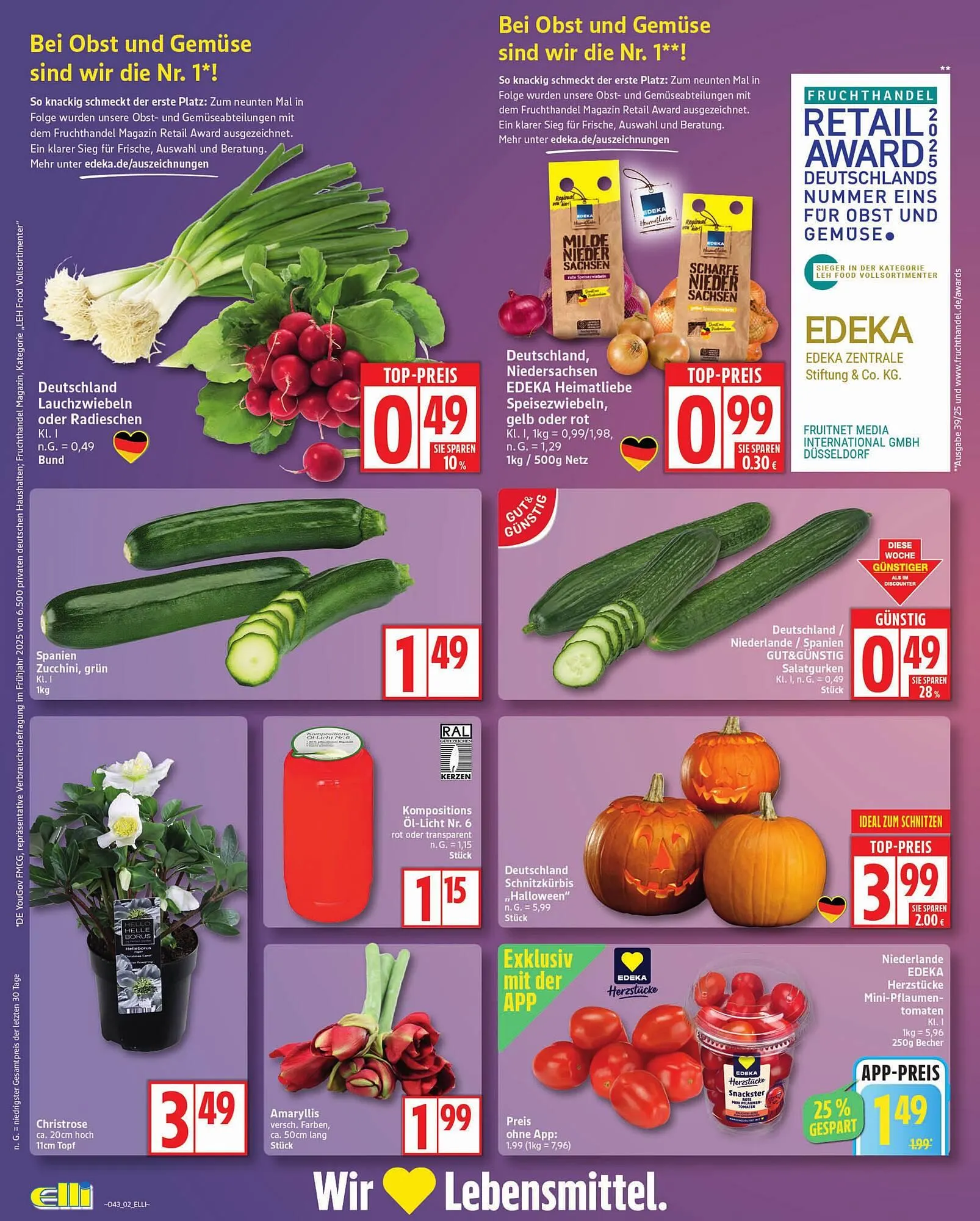 Elli Markt Prospekt von 20. Oktober bis 25. Oktober 2025 - Prospekt seite 2