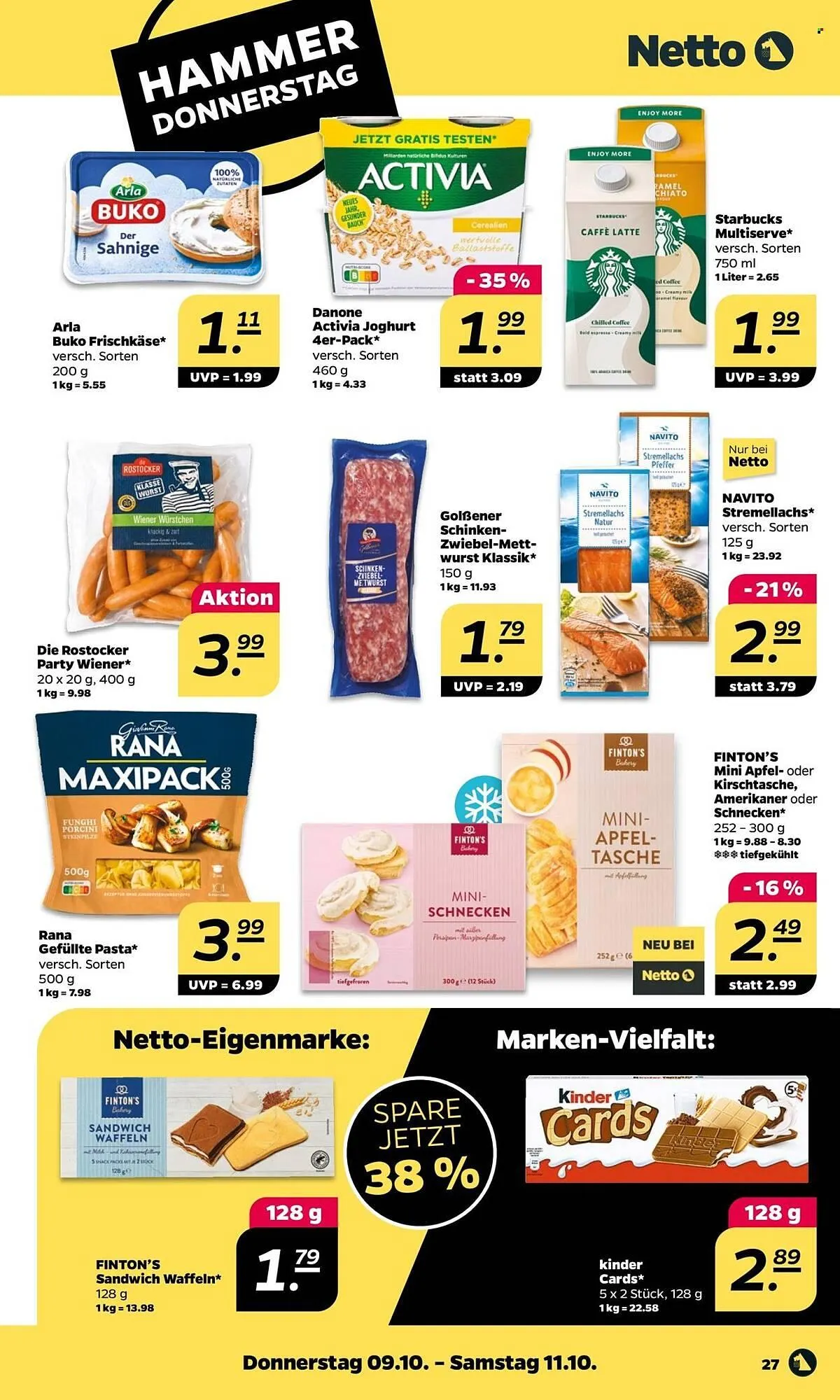 NETTO Prospekt von 6. Oktober bis 11. Oktober 2025 - Prospekt seite 27