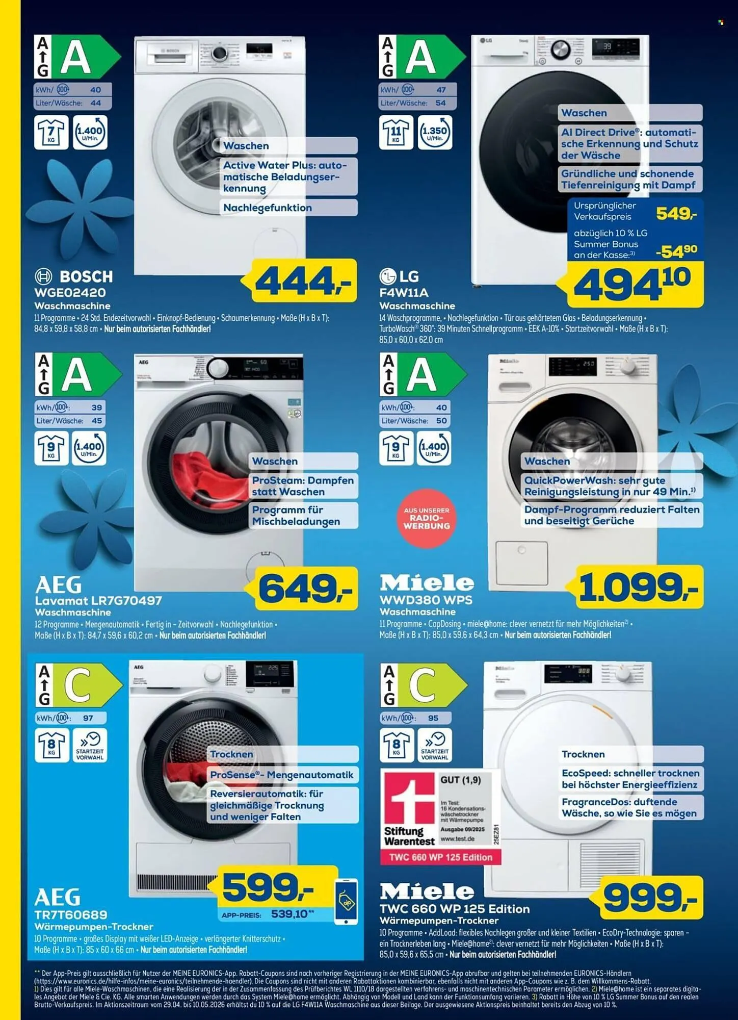 Euronics XXL Prospekt von 29. April bis 10. Mai 2026 - Prospekt seite 4