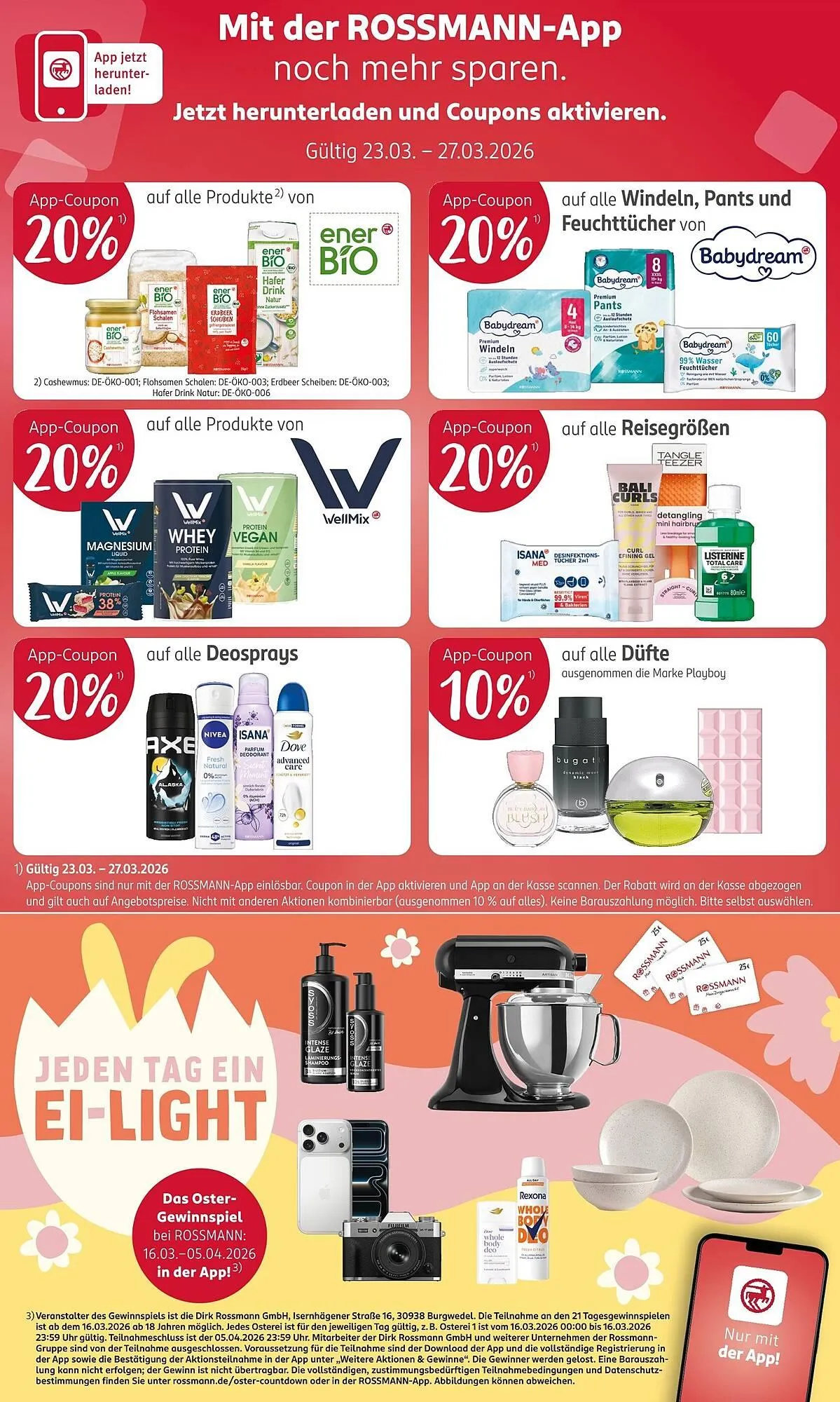 Rossmann Prospekt von 23. März bis 27. März 2026 - Prospekt seite 20