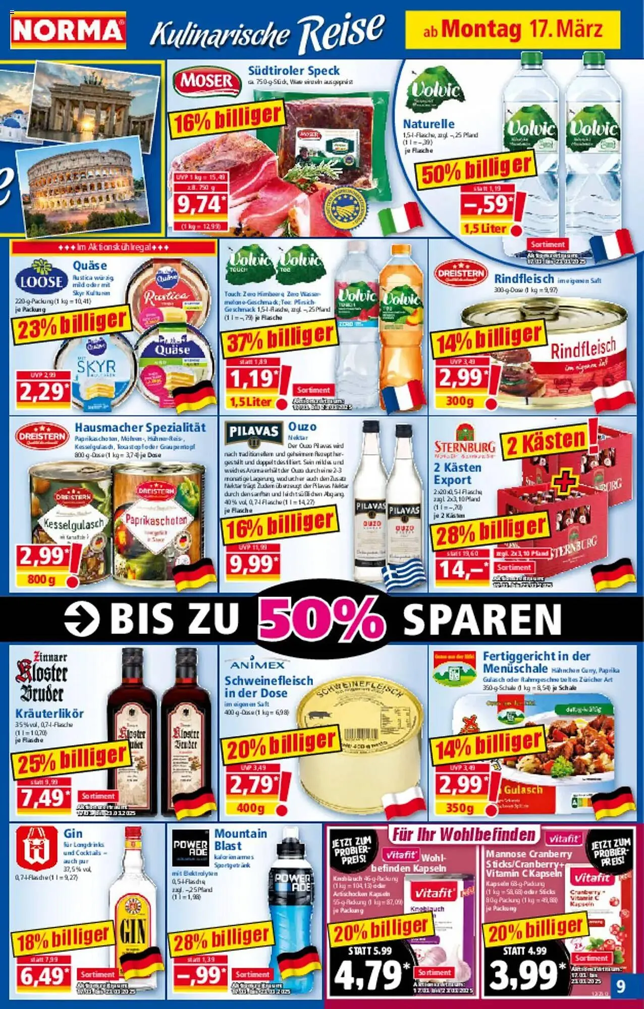 Norma Prospekt von 17. März bis 22. März 2025 - Prospekt seite 9