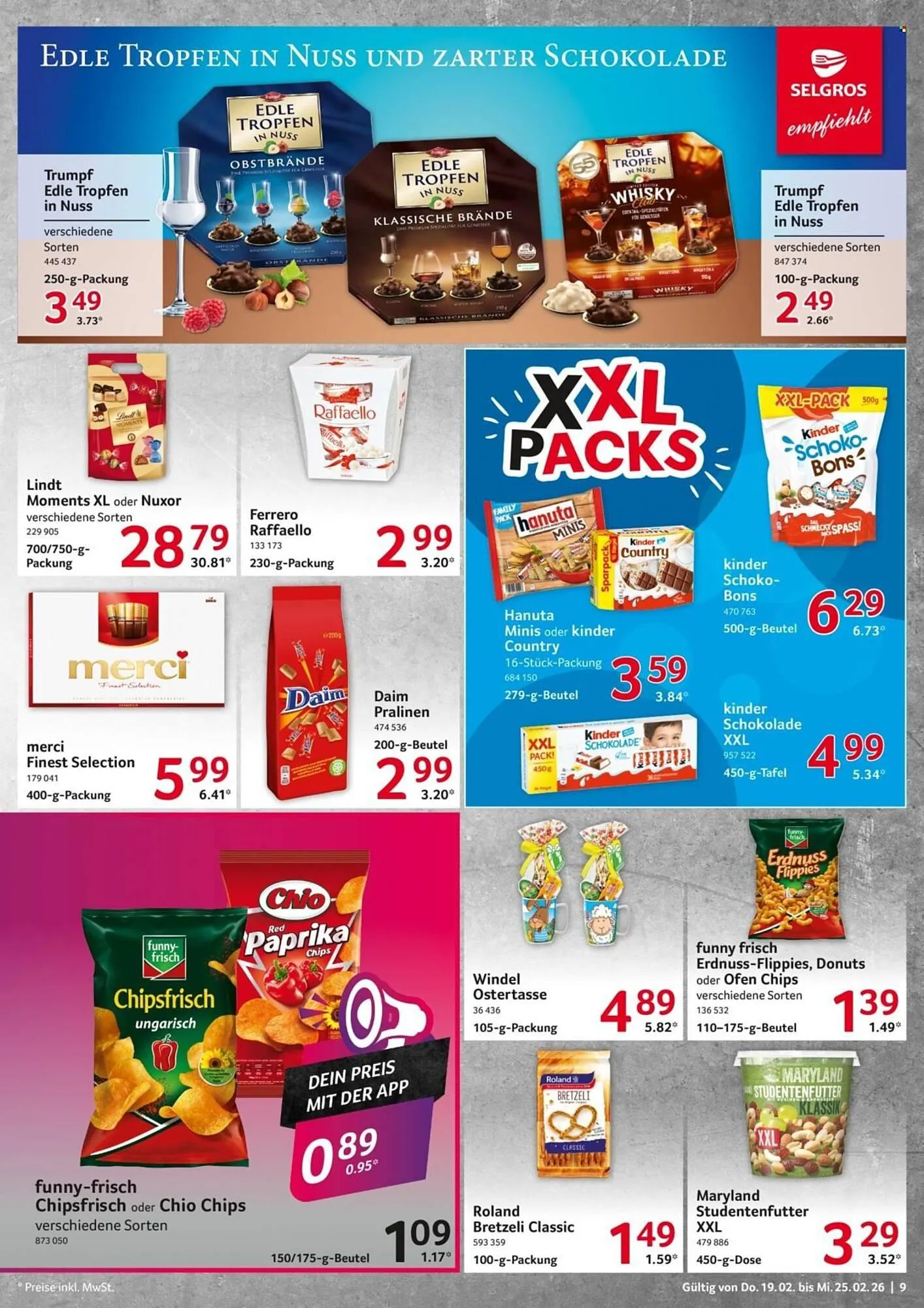 Selgros Prospekt von 19. Februar bis 25. Februar 2026 - Prospekt seite 9