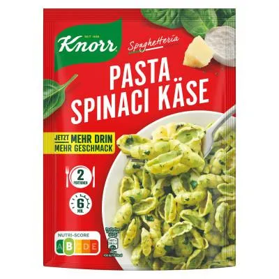 Knorr Spaghetteria Pasta Spinaci Käse 178G