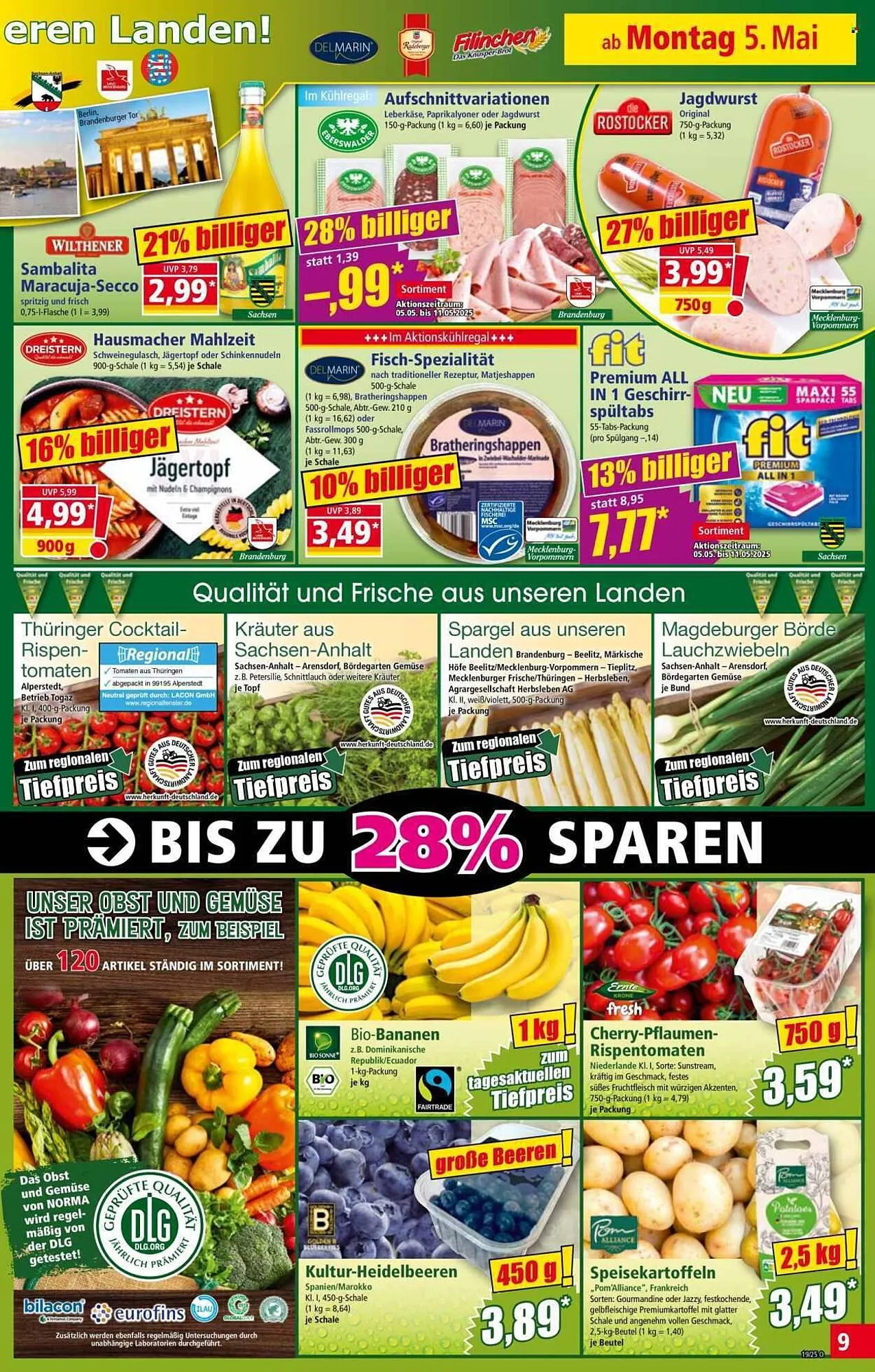 Norma Prospekt von 5. Mai bis 11. Mai 2025 - Prospekt seite 9