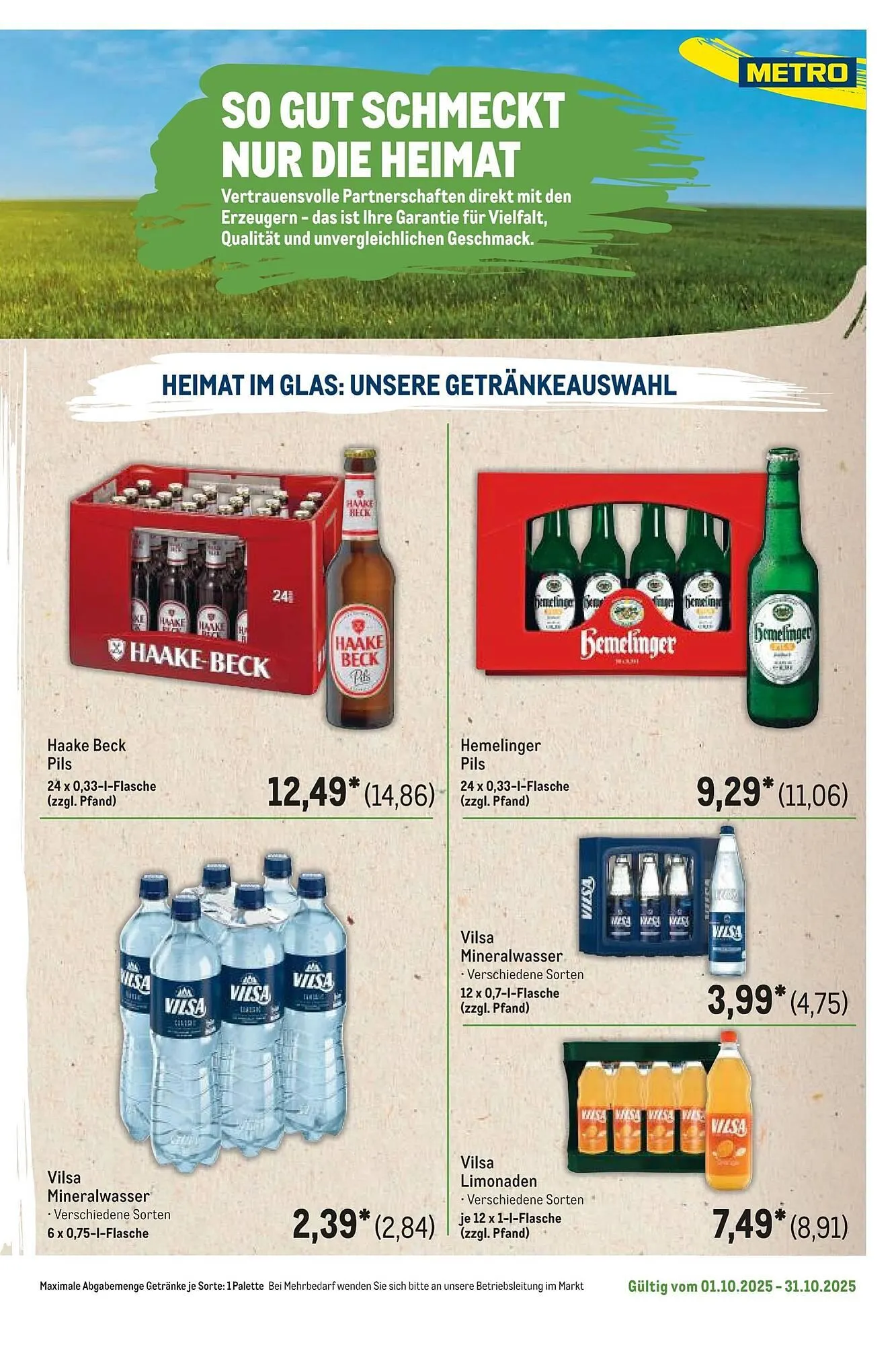METRO Prospekt von 1. Oktober bis 31. Oktober 2025 - Prospekt seite 39