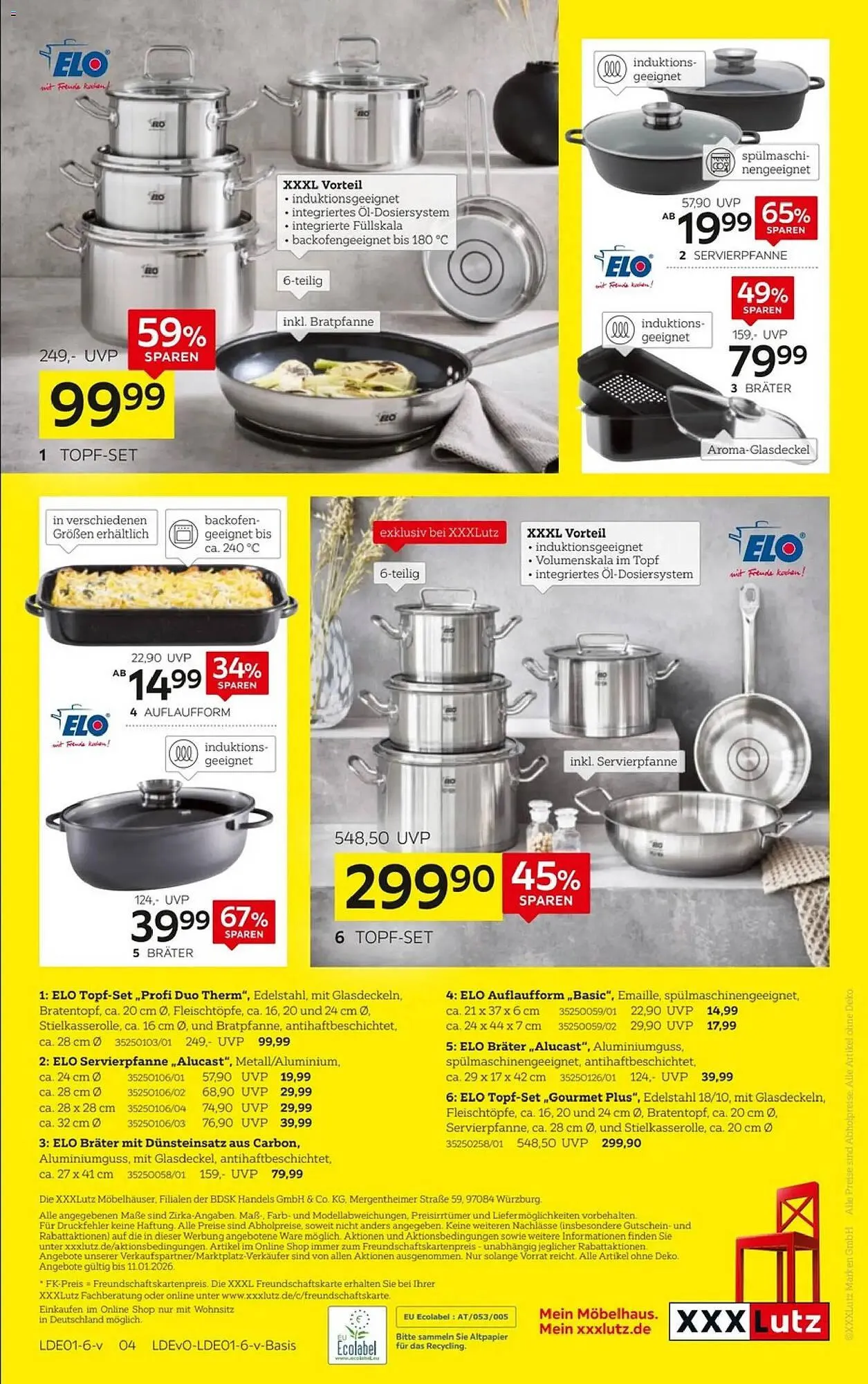XXXLutz Prospekt von 27. Dezember bis 11. Januar 2026 - Prospekt seite 4