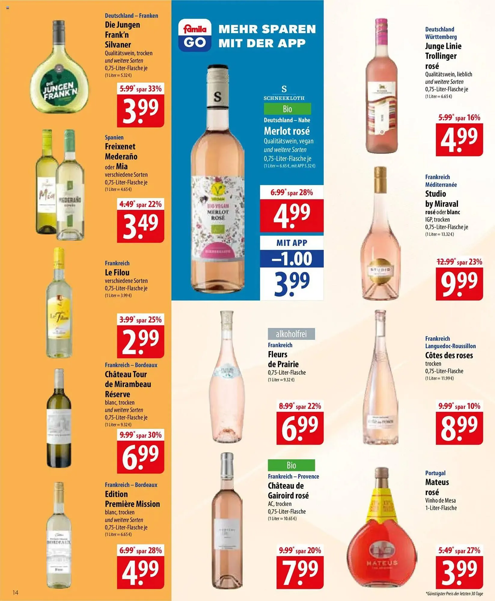 Famila Nord Ost Prospekt von 18. Mai bis 23. Mai 2026 - Prospekt seite 14