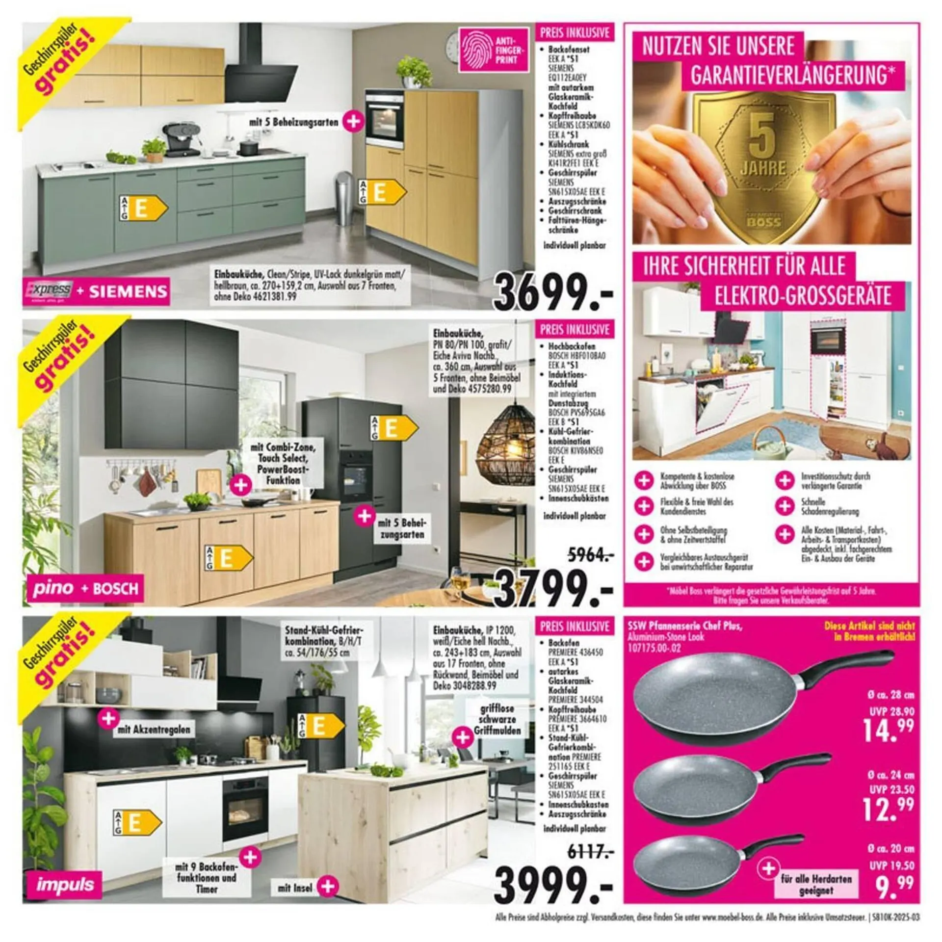 Möbel Boss Prospekt von 3. März bis 6. April 2025 - Prospekt seite 3