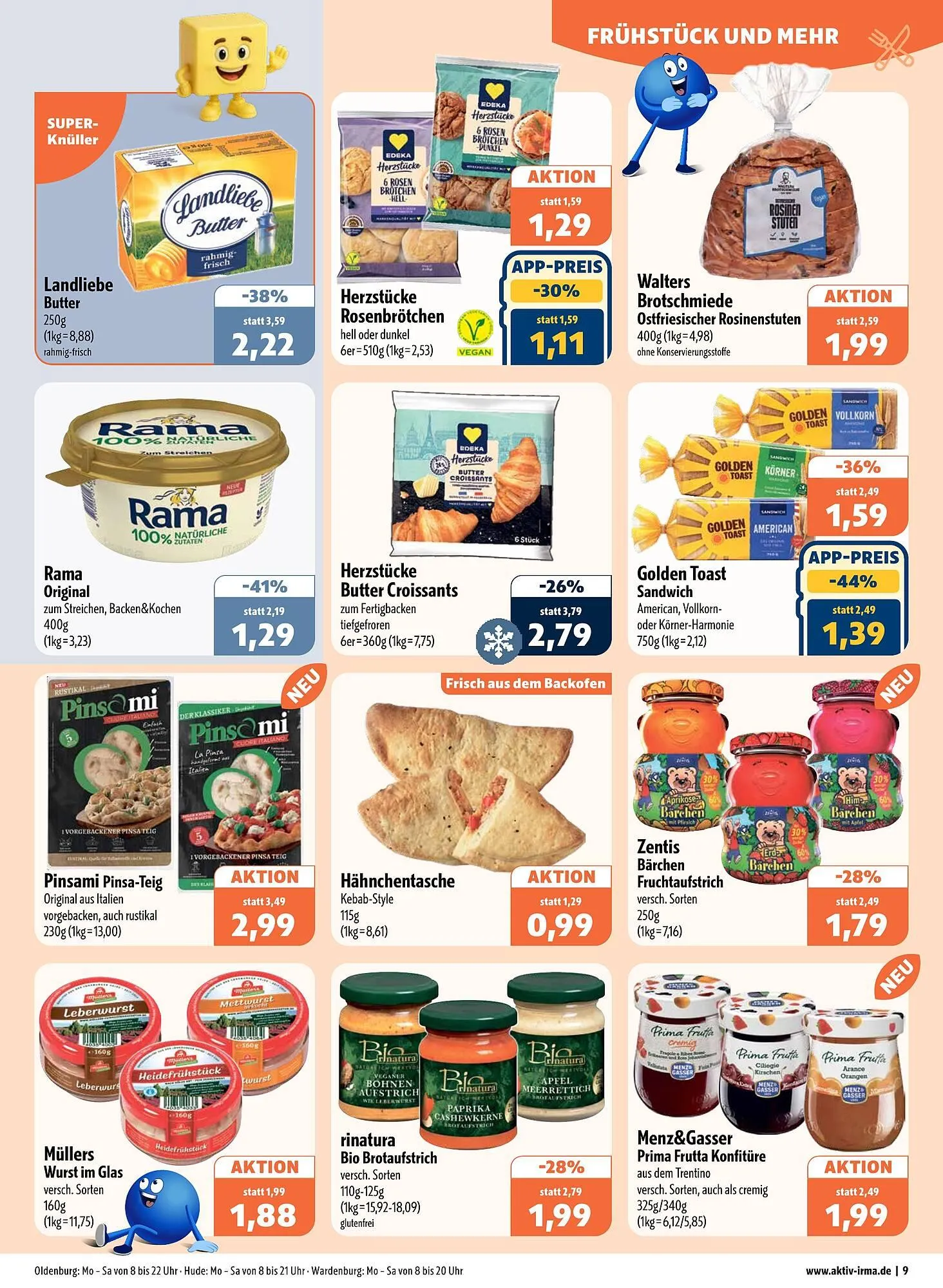 Aktiv Irma Prospekt von 1. September bis 7. September 2025 - Prospekt seite 9