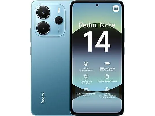 XIAOMI Redmi Note 14 128 GB Ocean Blue Dual SIM