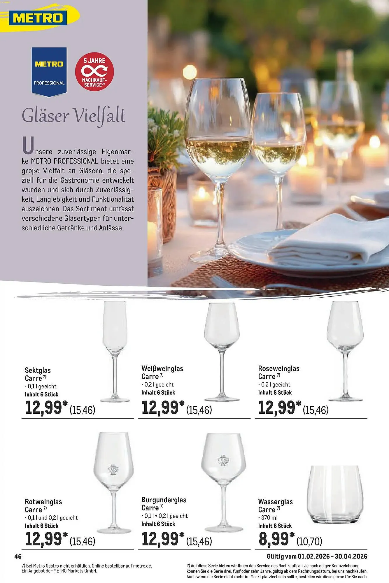 METRO Prospekt von 8. Februar bis 14. Februar 2026 - Prospekt seite 46