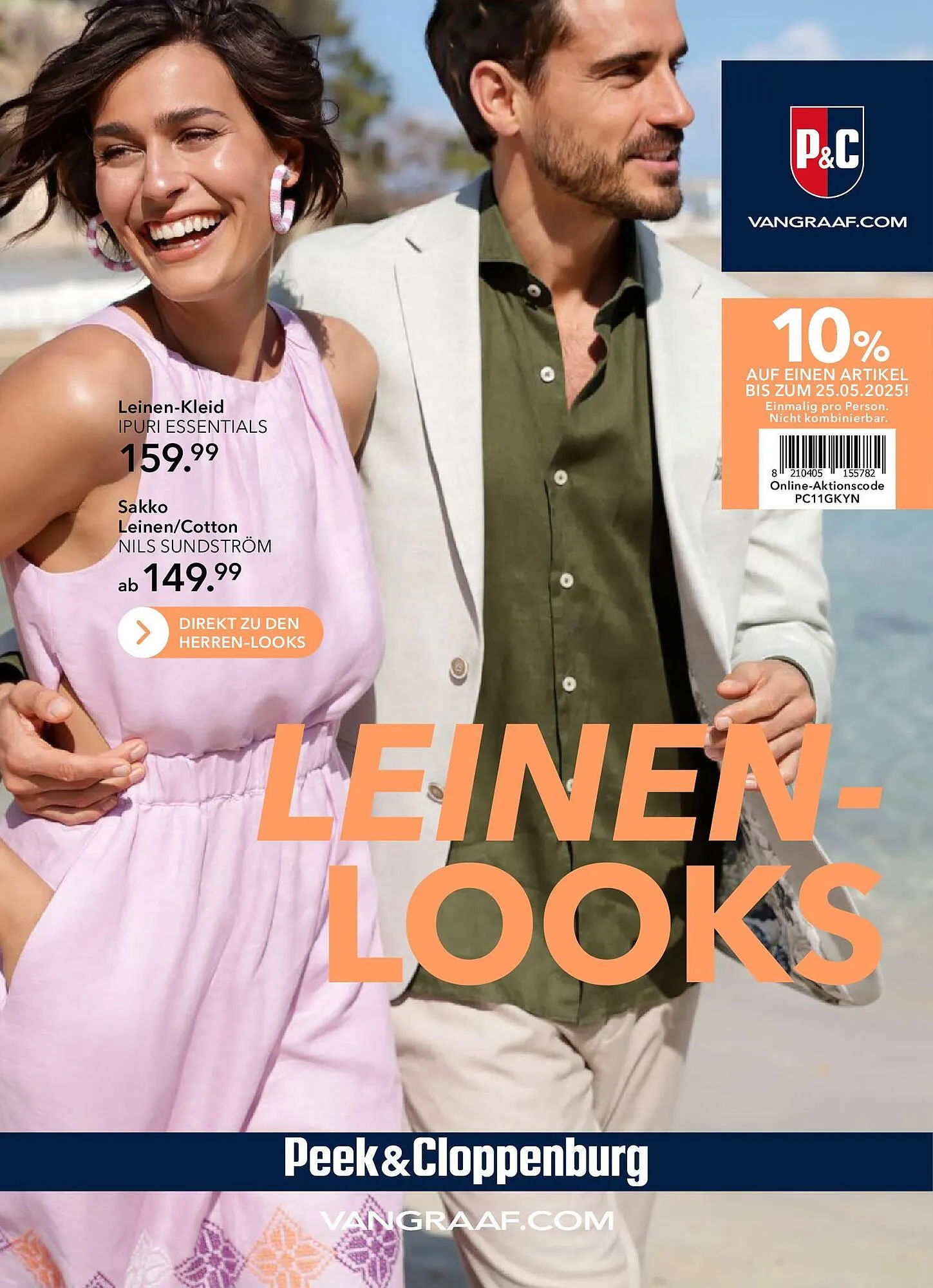 Peek & Cloppenburg Prospekt von 10. Mai bis 16. Mai 2025 - Prospekt seite 1