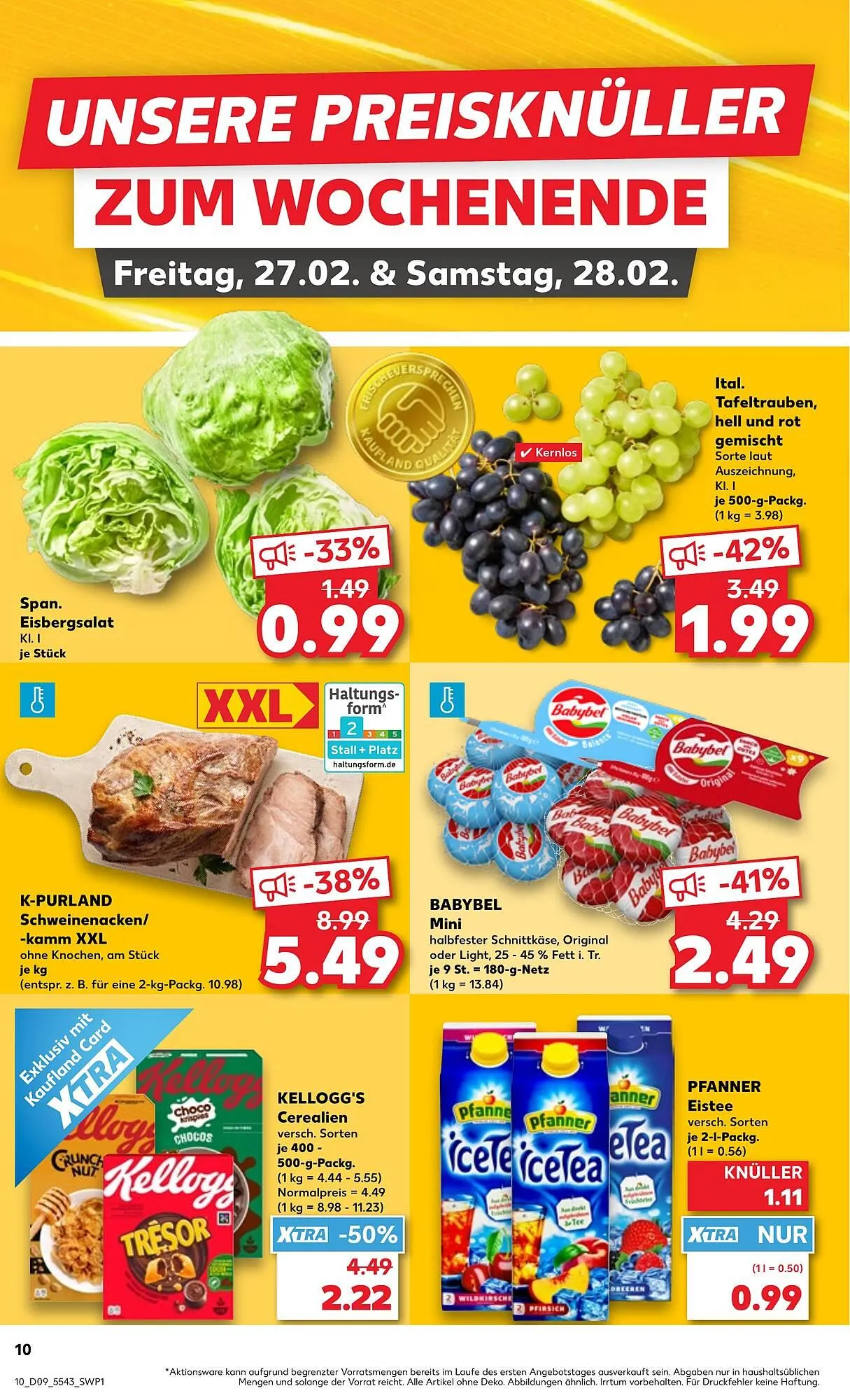 Kaufland Prospekt von 25. Februar bis 3. März 2026 - Prospekt seite 10