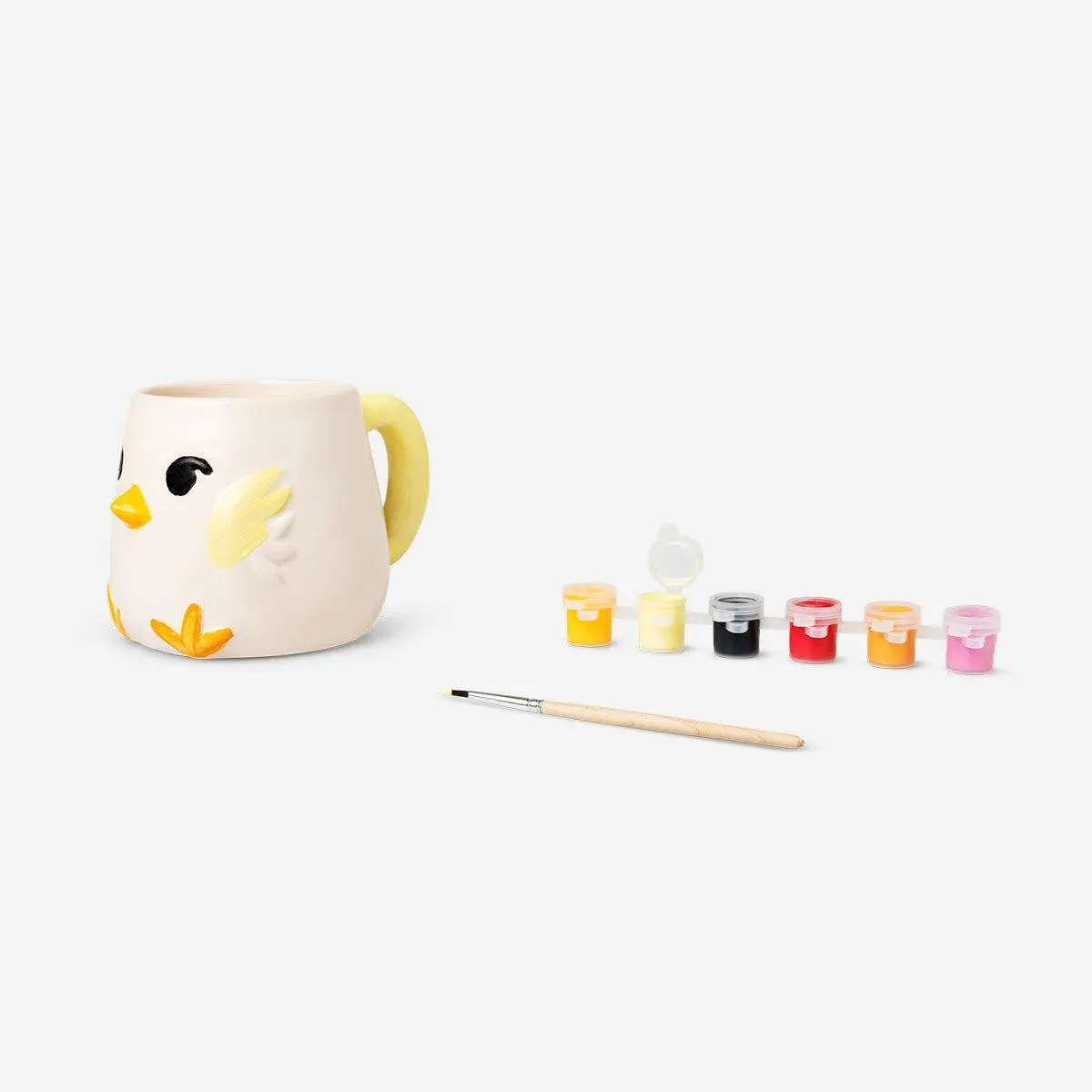 DIY Easter chicken mug with paint - 380 ml