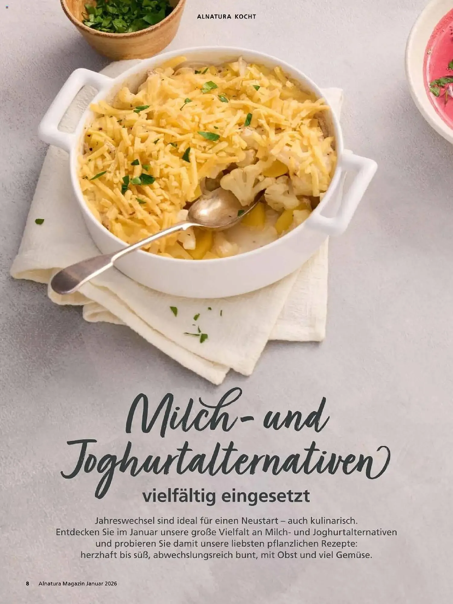 Alnatura Prospekt von 1. Januar bis 31. Januar 2026 - Prospekt seite 8