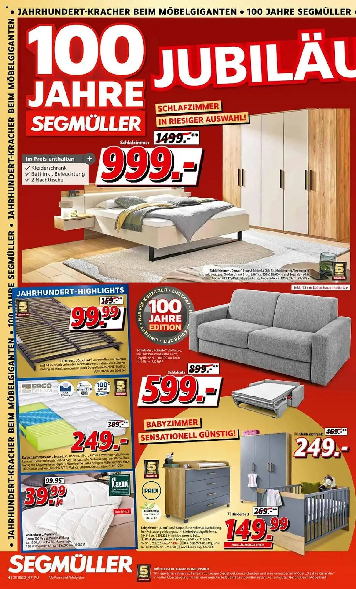 Segmüller Prospekt von 20. September bis 11. Oktober 2025 - Prospekt seite 4