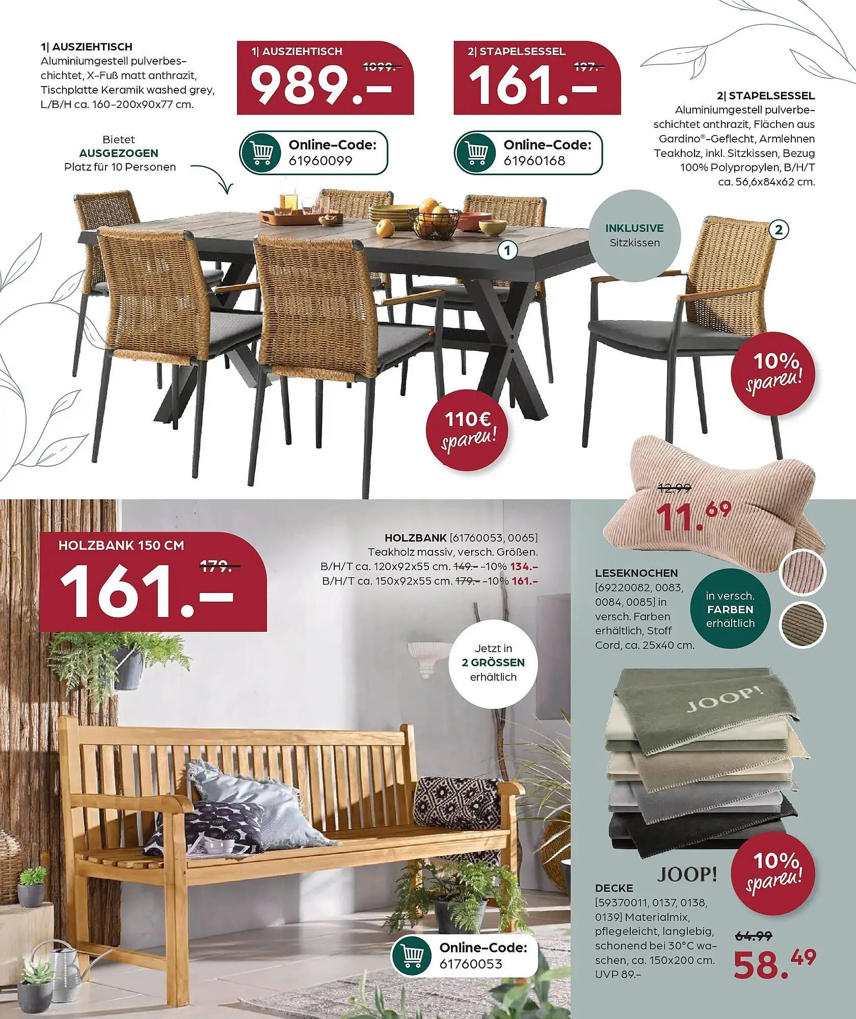 Möbel Buss Prospekt von 8. April bis 13. April 2026 - Prospekt seite 19