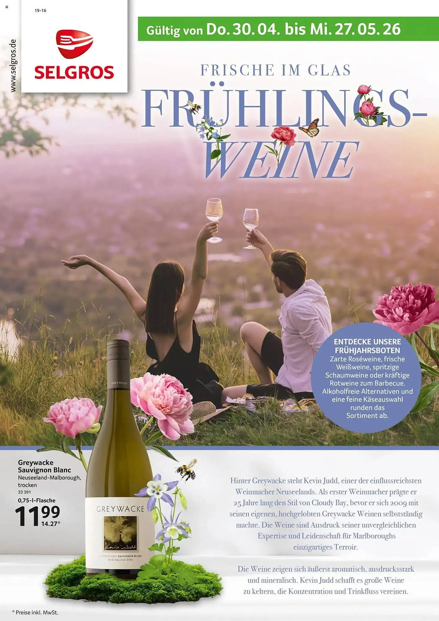 Selgros Prospekt von 30. April bis 27. Mai 2026 - Prospekt seite 1