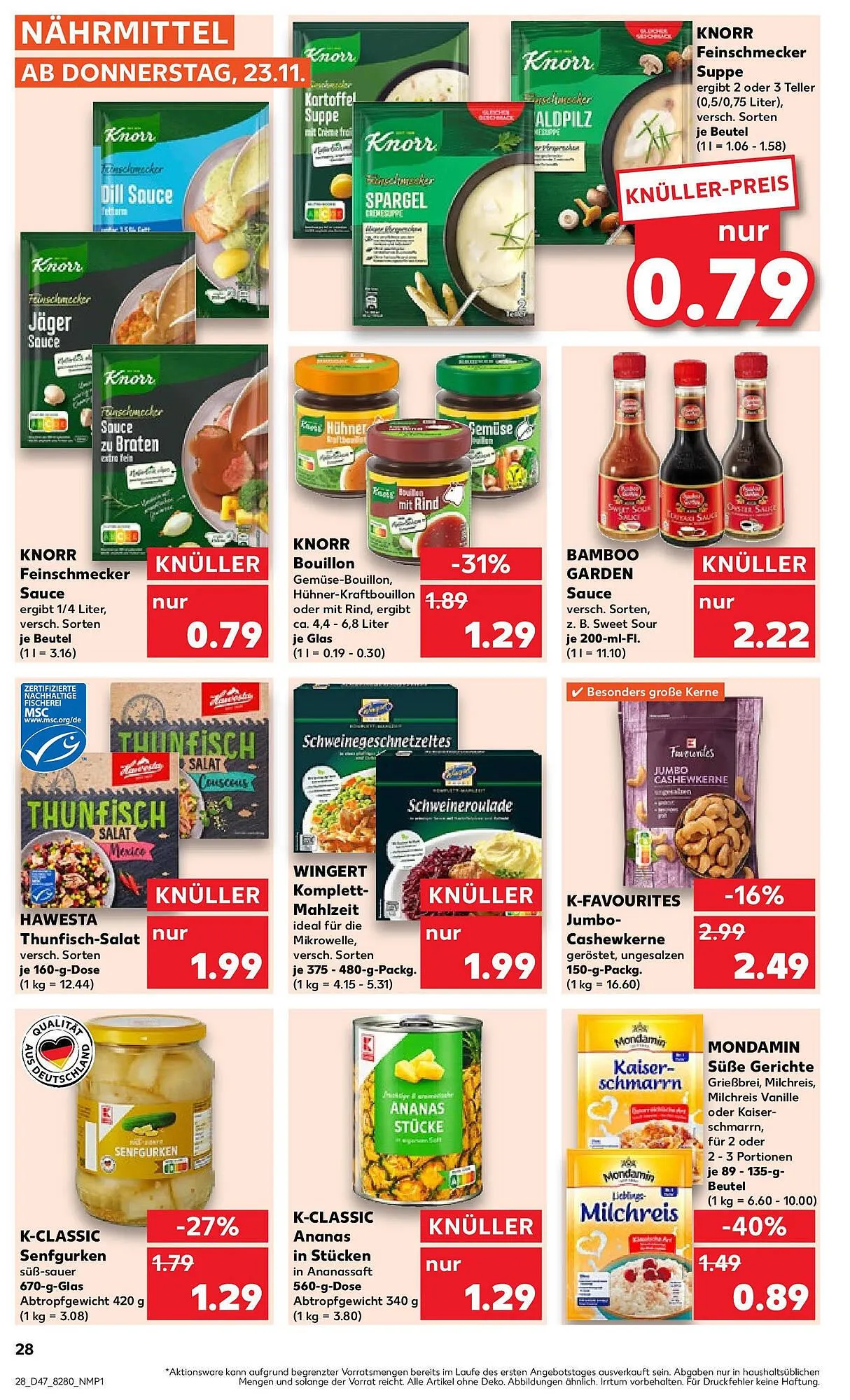 Kaufland Duitsland Folder van 27 november tot 29 november 2023 - Folder pagina 38