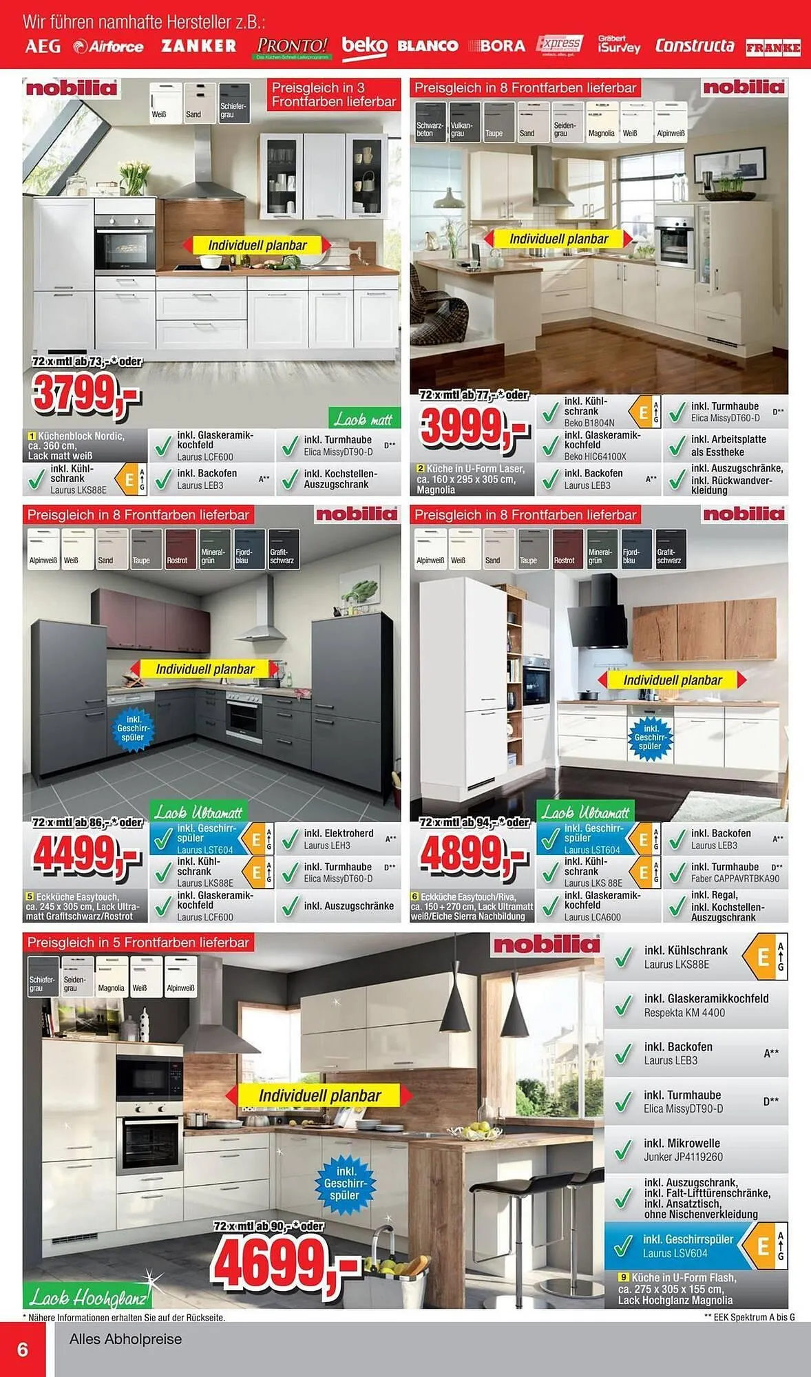 Möbelfundgrube Prospekt von 15. April bis 7. Mai 2025 - Prospekt seite 6