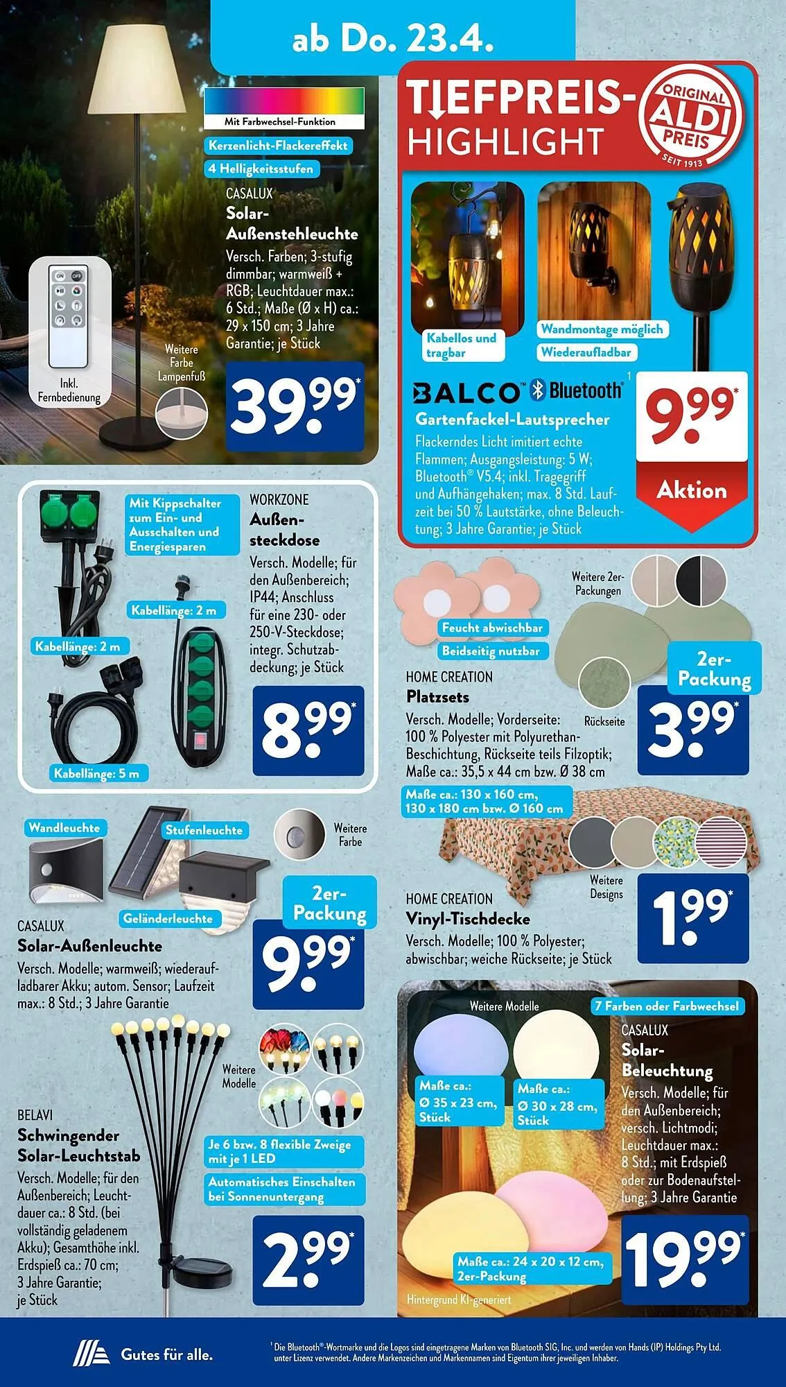 Aldi Süd Prospekt von 20. April bis 26. April 2026 - Prospekt seite 10