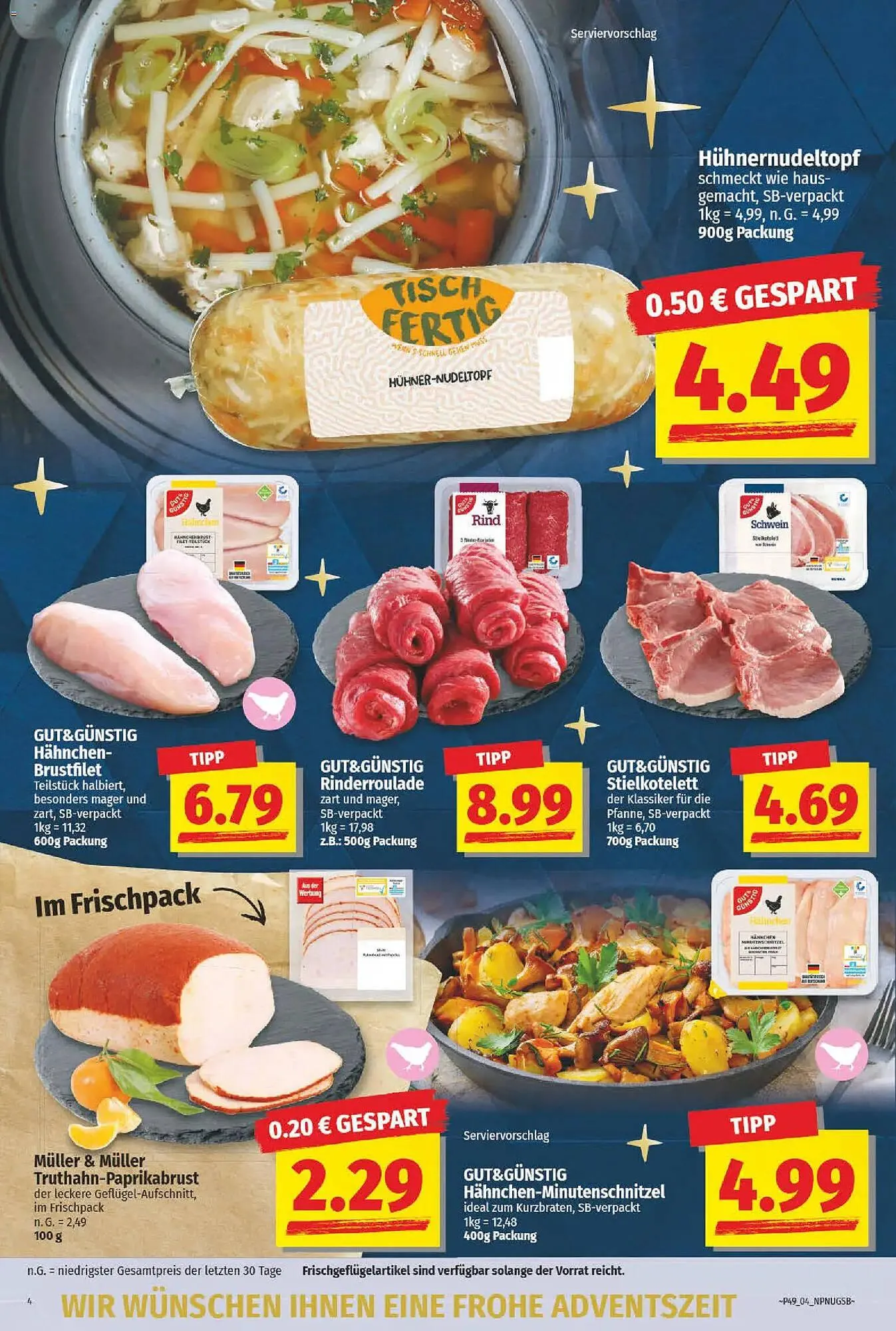 NP Discount Prospekt von 1. Dezember bis 6. Dezember 2025 - Prospekt seite 4