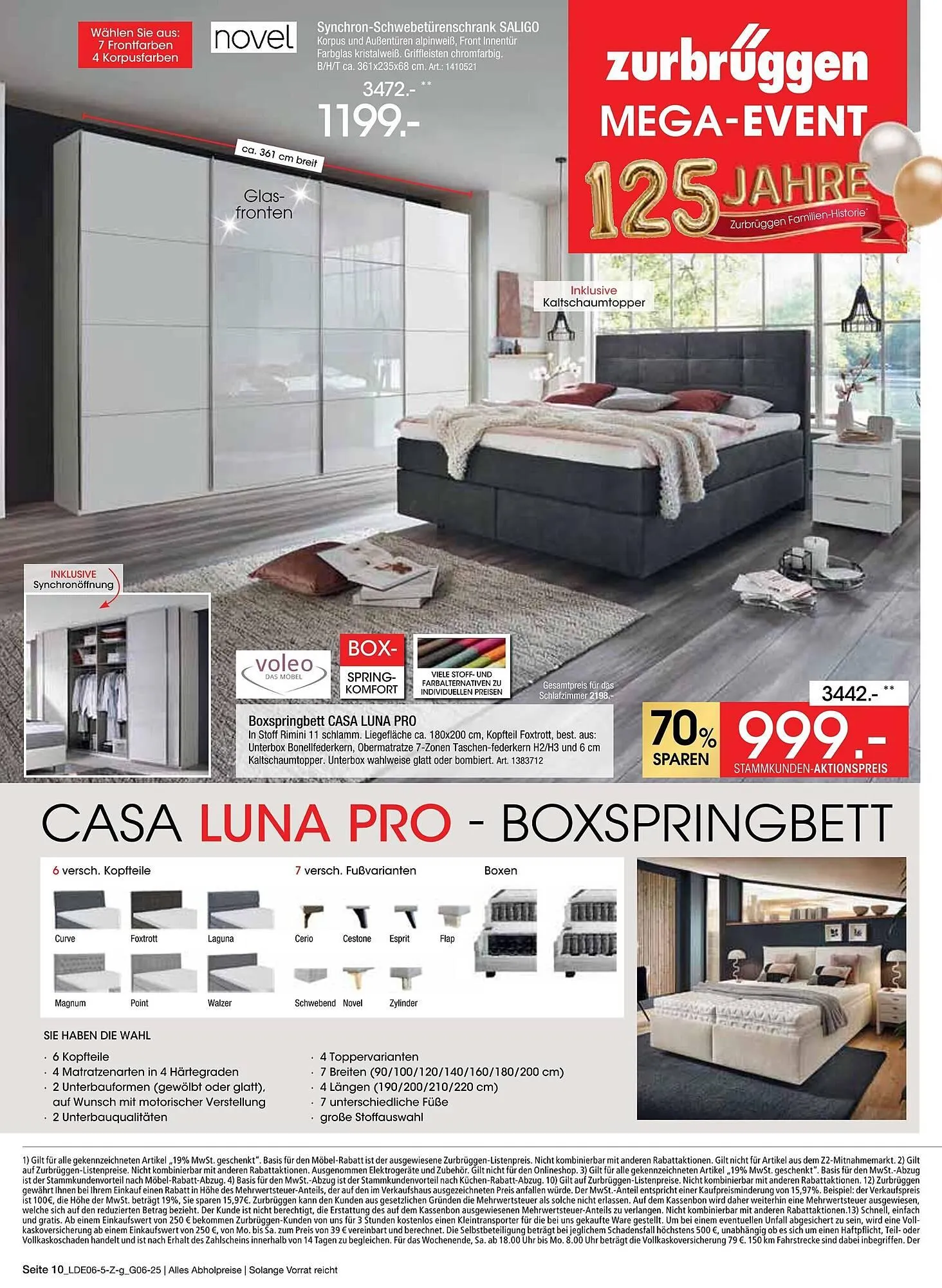 Zurbrüggen Prospekt von 7. Juni bis 21. Juni 2025 - Prospekt seite 30