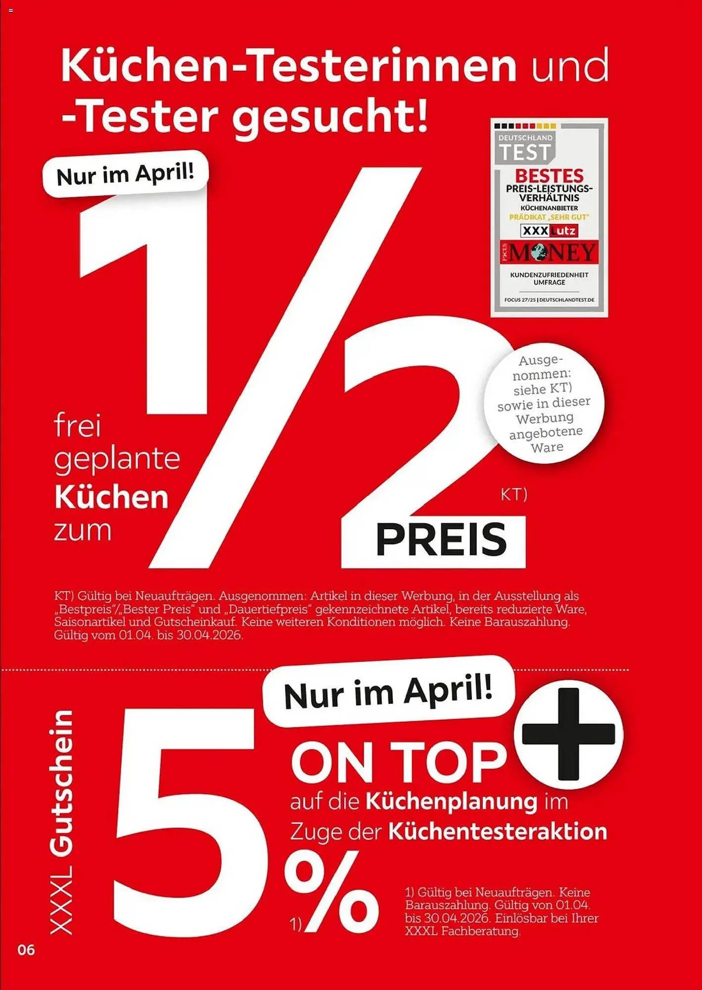 XXXLutz Prospekt von 1. Februar bis 31. Juli 2026 - Prospekt seite 6