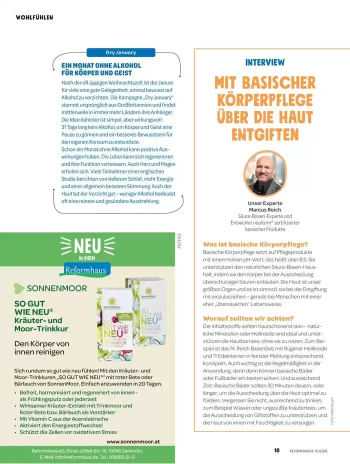 Januar 2025 von 10. Januar bis 31. Januar 2025 - Prospekt seite 10