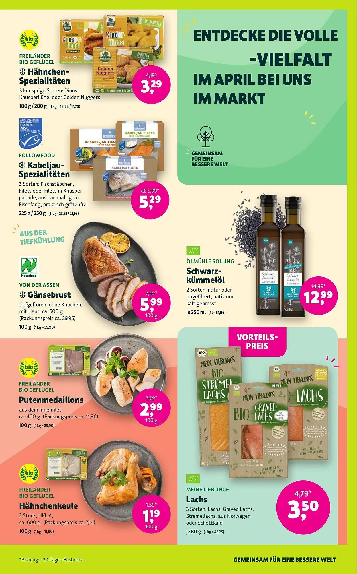 Erdi Biomarkt Prospekt von 26. März bis 8. April 2025 - Prospekt seite 7