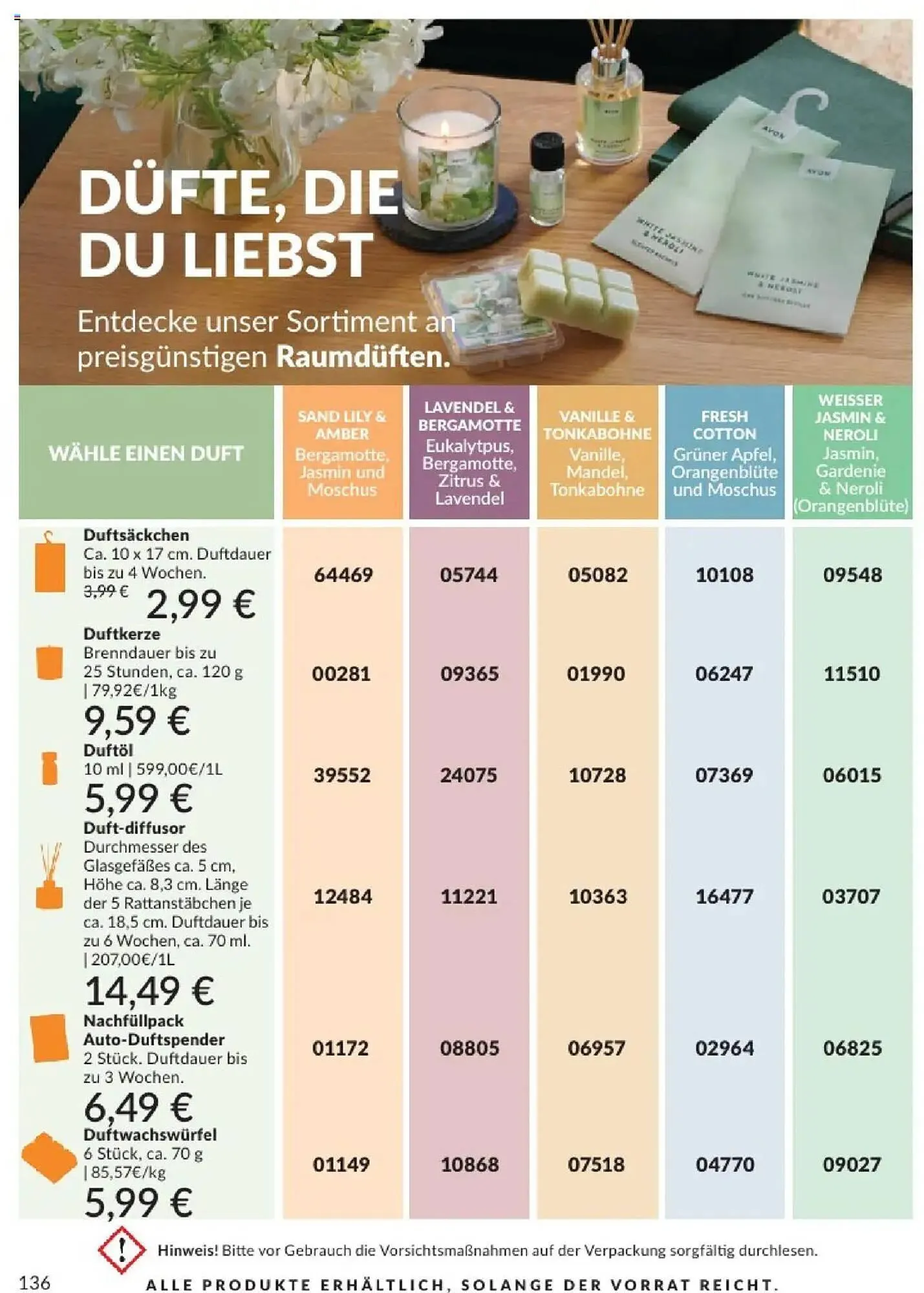 Avon Prospekt von 1. August bis 31. August 2025 - Prospekt seite 138