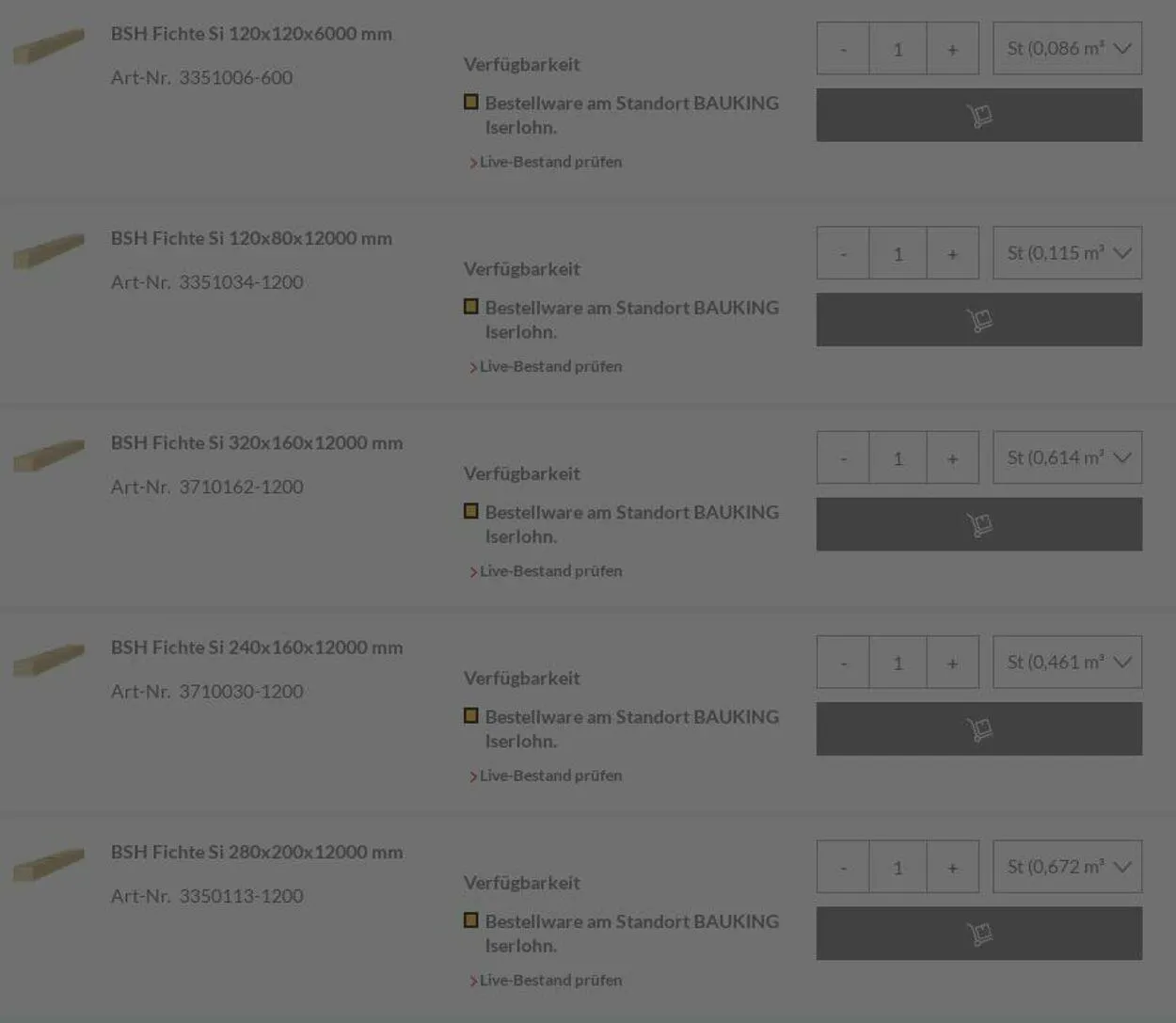 Bauking von 7. Juli bis 16. Juli 2025 - Prospekt seite 3