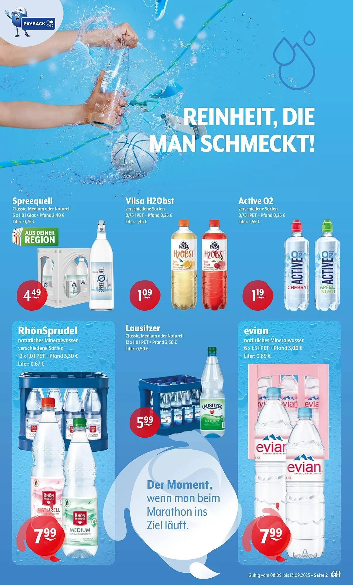 Getränke Hoffmann Prospekt von 8. September bis 13. September 2025 - Prospekt seite 2