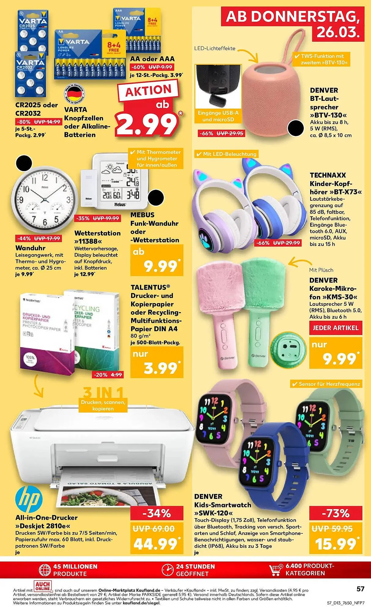 Kaufland Prospekt von 23. März bis 25. März 2026 - Prospekt seite 69