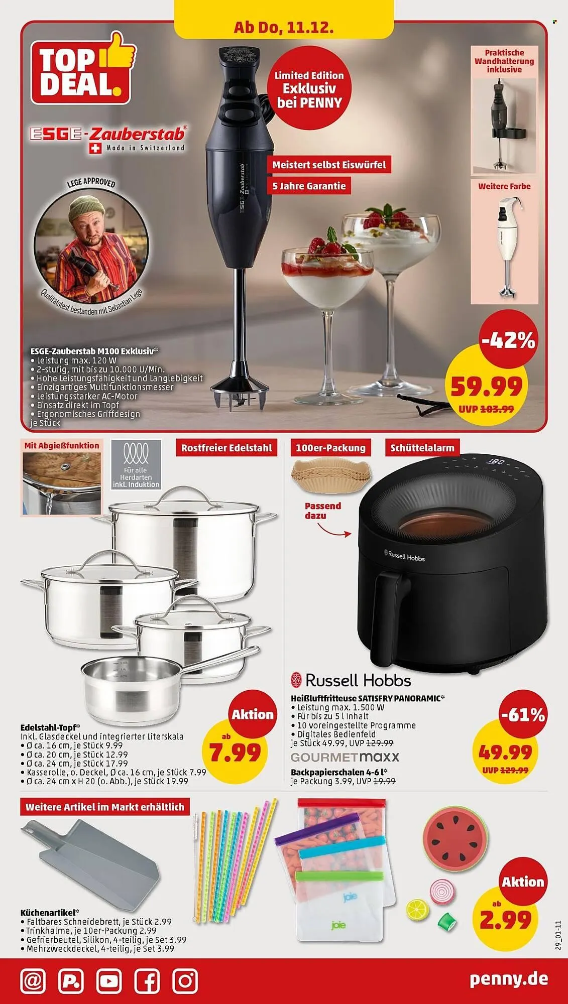PENNY Prospekt von 8. Dezember bis 13. Dezember 2025 - Prospekt seite 33