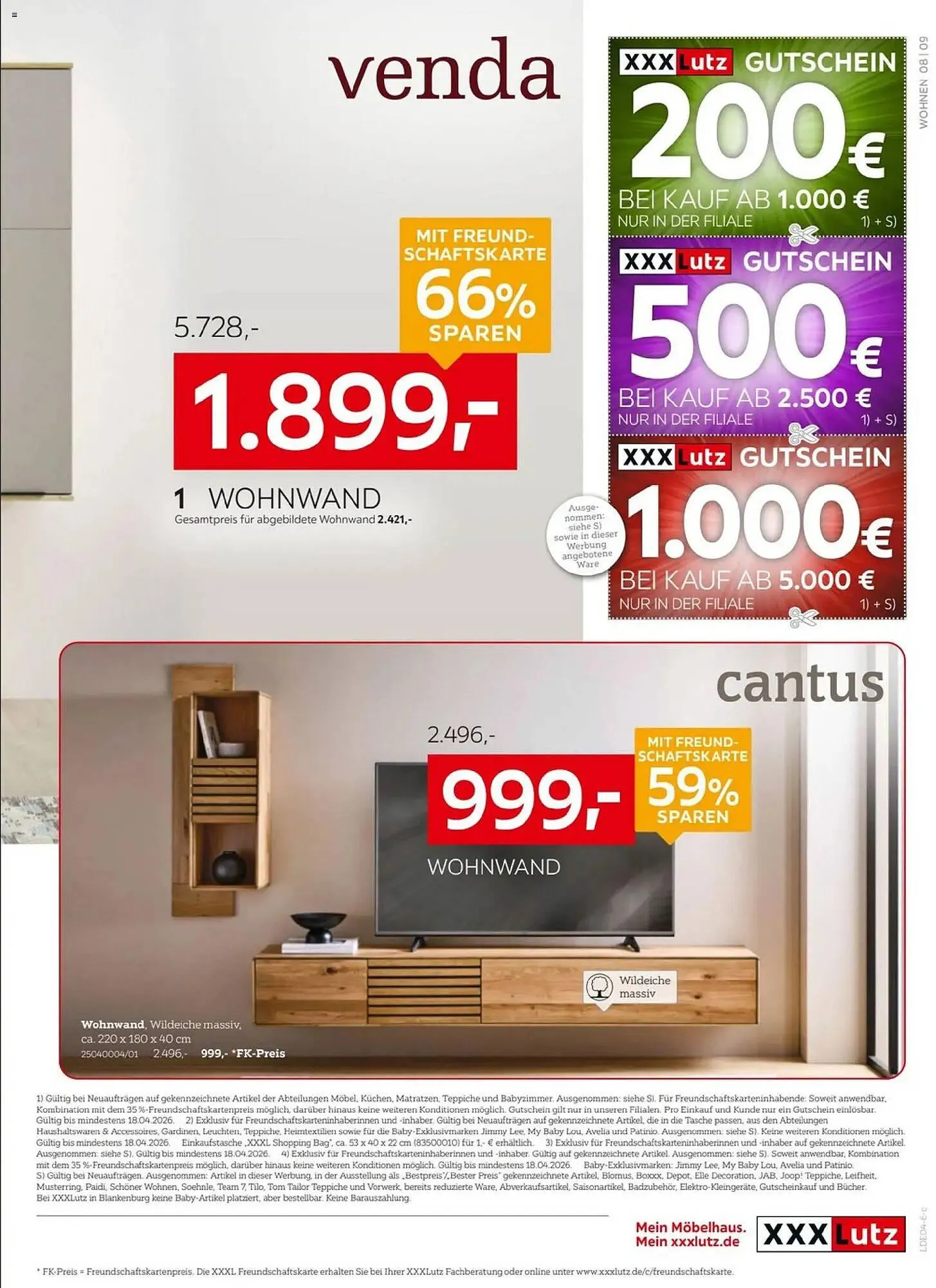 XXXLutz Prospekt von 4. April bis 18. April 2026 - Prospekt seite 9