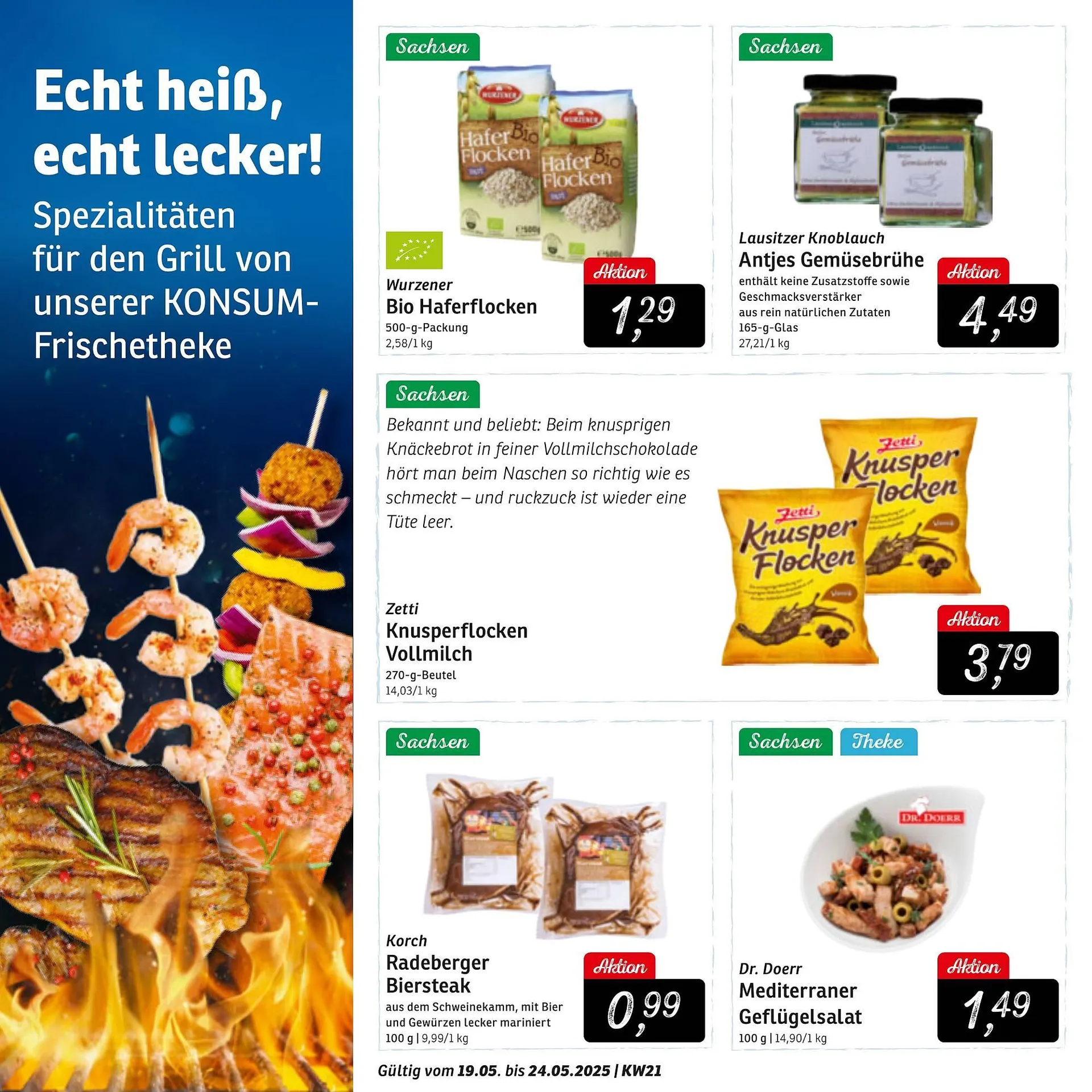 KONSUM Prospekt von 19. Mai bis 24. Mai 2025 - Prospekt seite 2